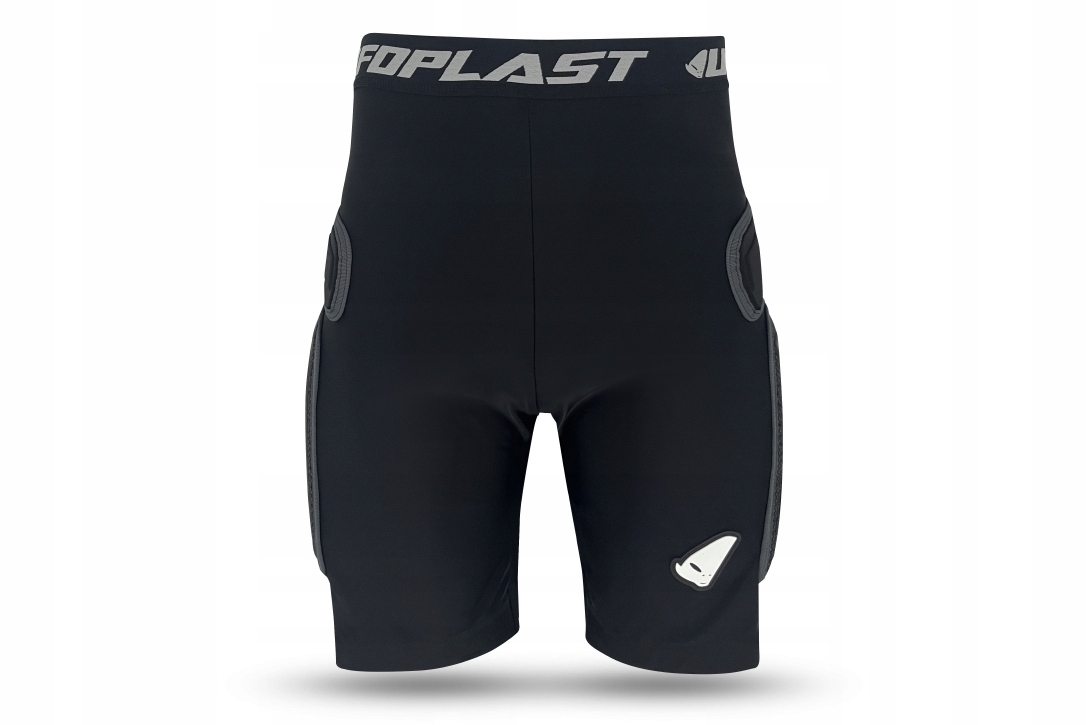 Ufo 2024/09 Ufo Šortky S Chráničmi Atóm SV6 Farba Čierna (mtb E-bik