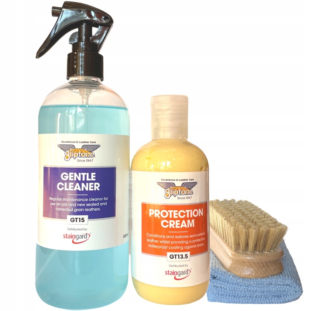 Gliptone GT15 GT13.5 pro čištění a impregnaci světlé a barevné kůže