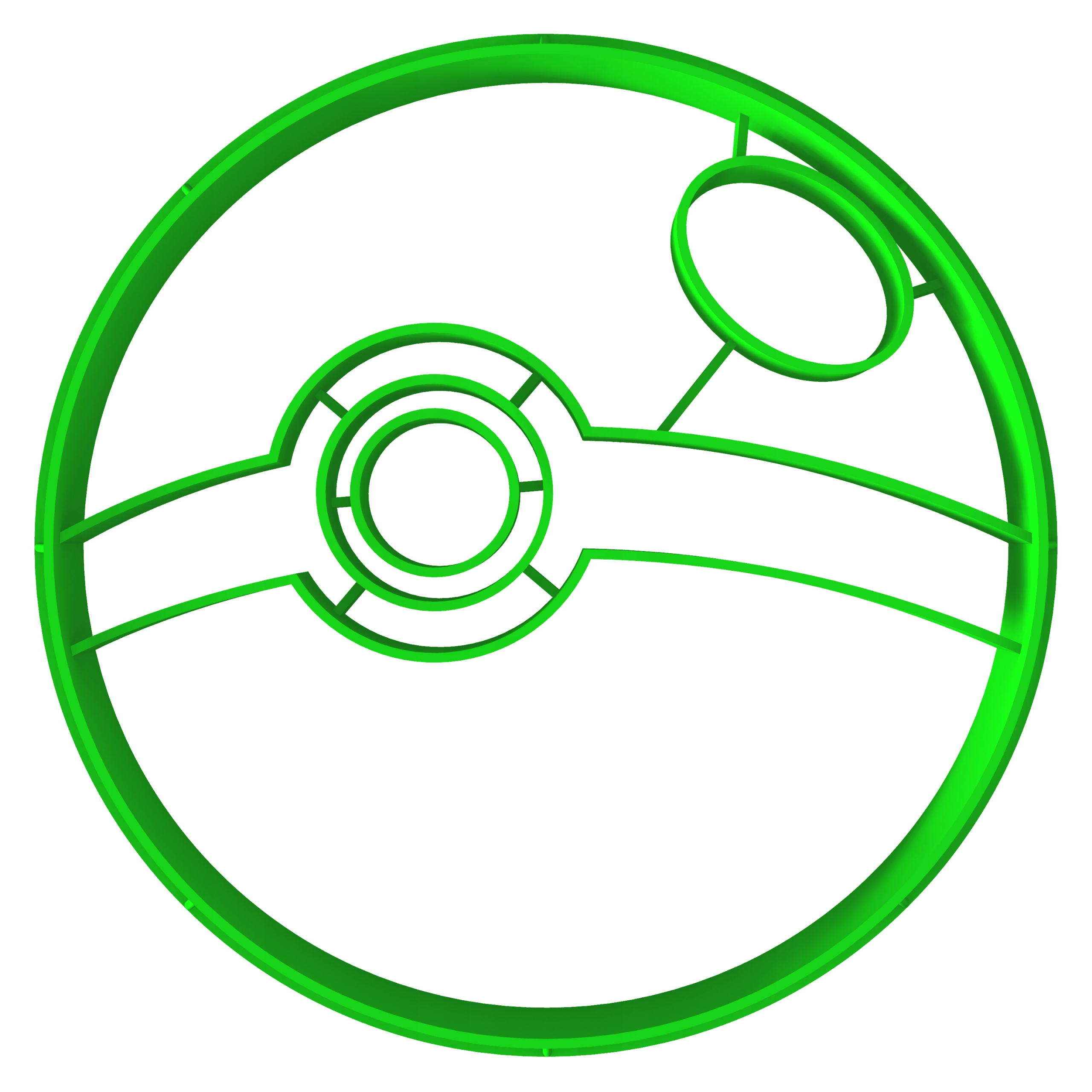 

Foremka Wykrawacz ciastek Pokemon Pokeball 1 8cm