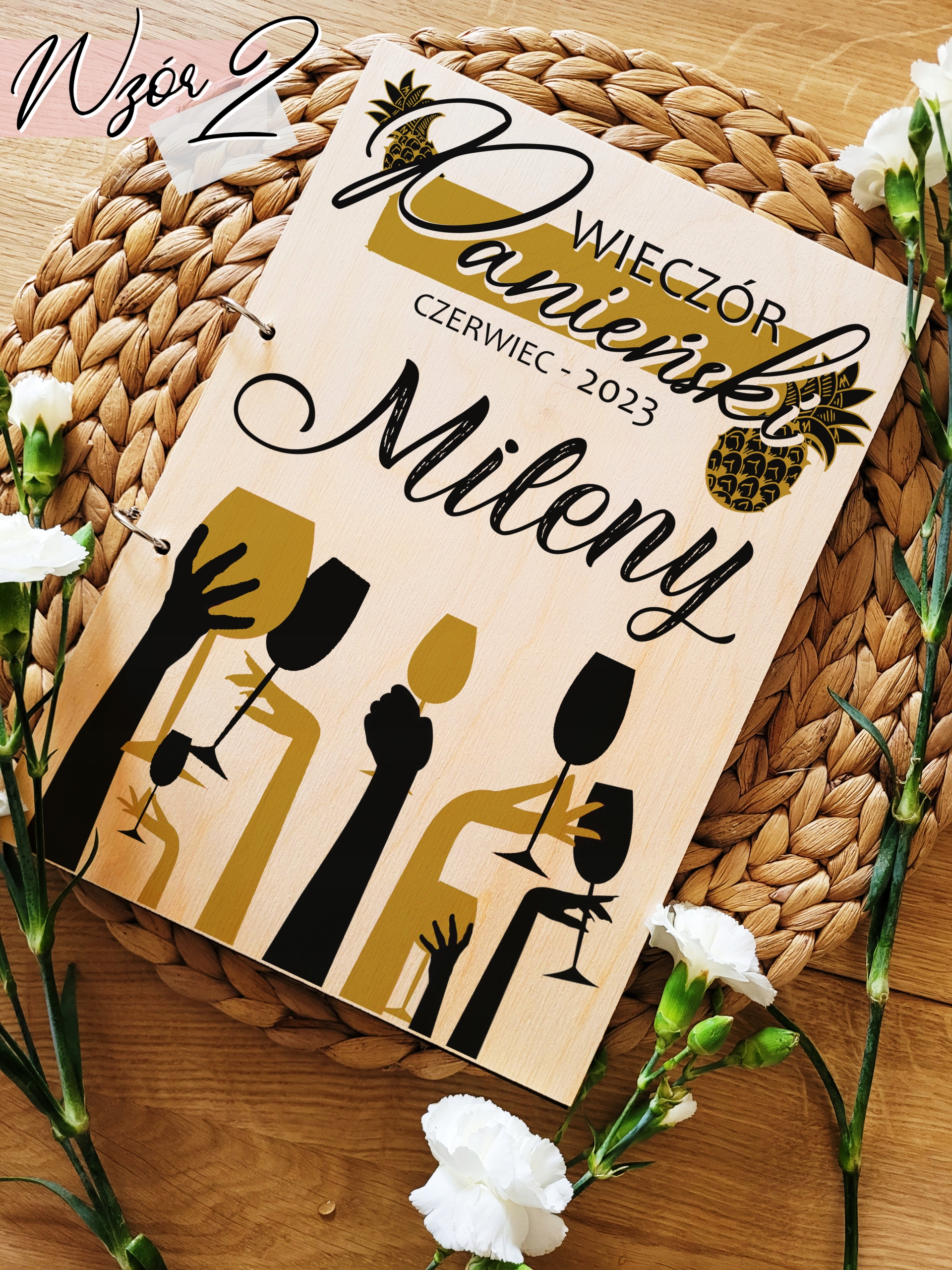 ALBUM PREZENT WIECZÓR PANIEŃSKI TWOJE IMIĘ BOHO 2 Marka inna