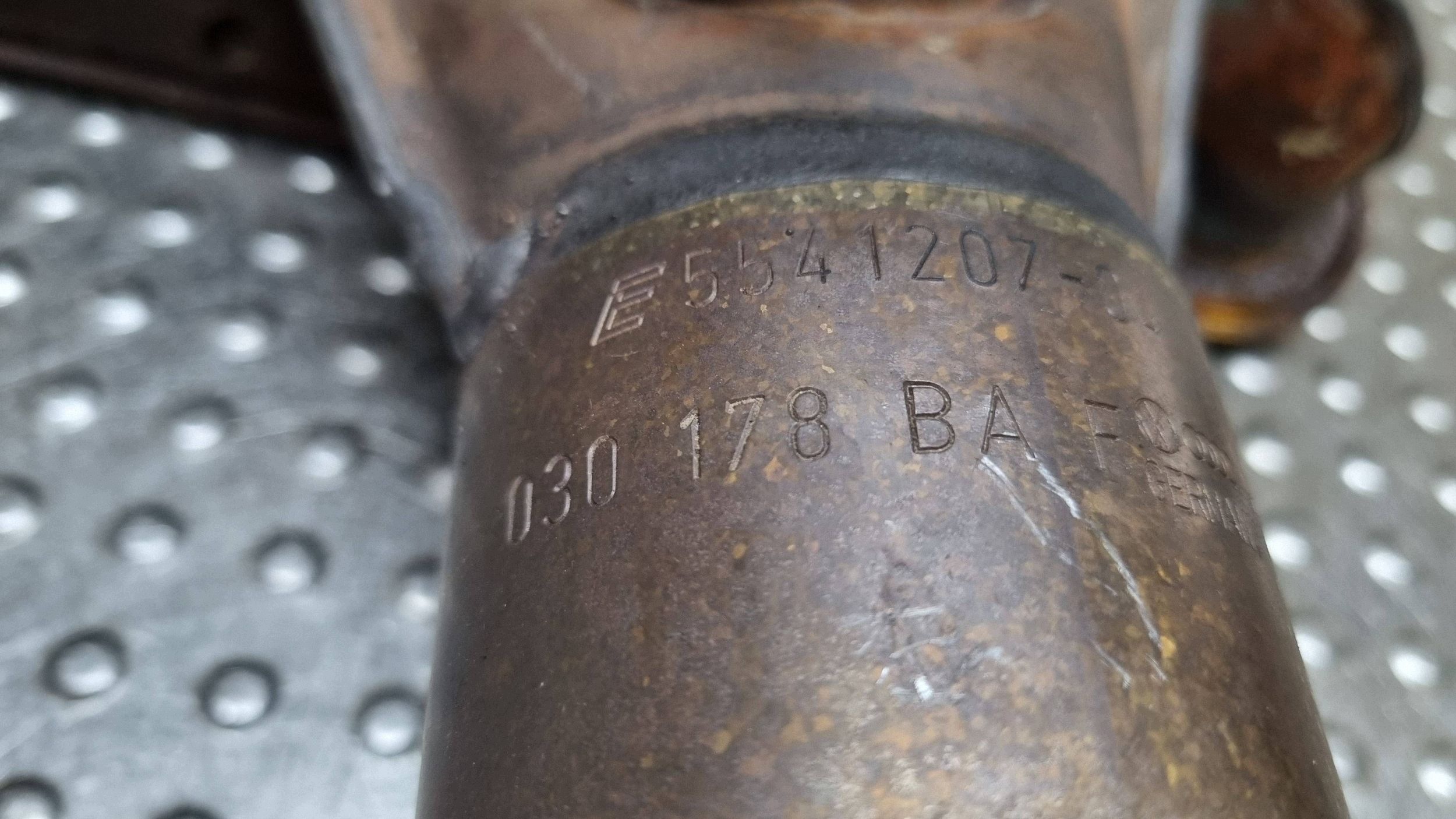 catalyst exhaust manifold 030178BA VW LUPO AROSA POLO III 1.0 MPI AUC