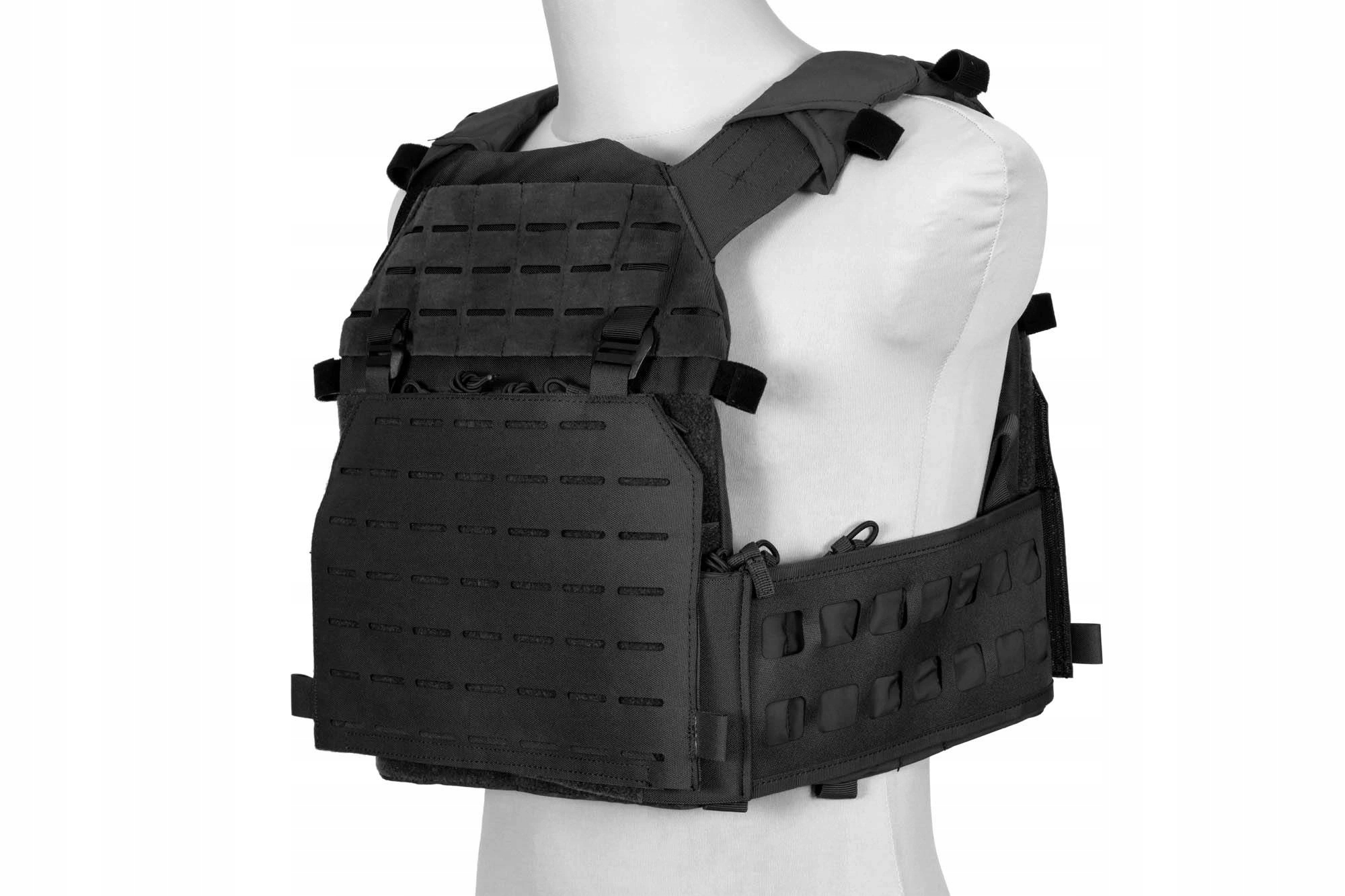 Taktická vesta Advanced Laser-Cut černá