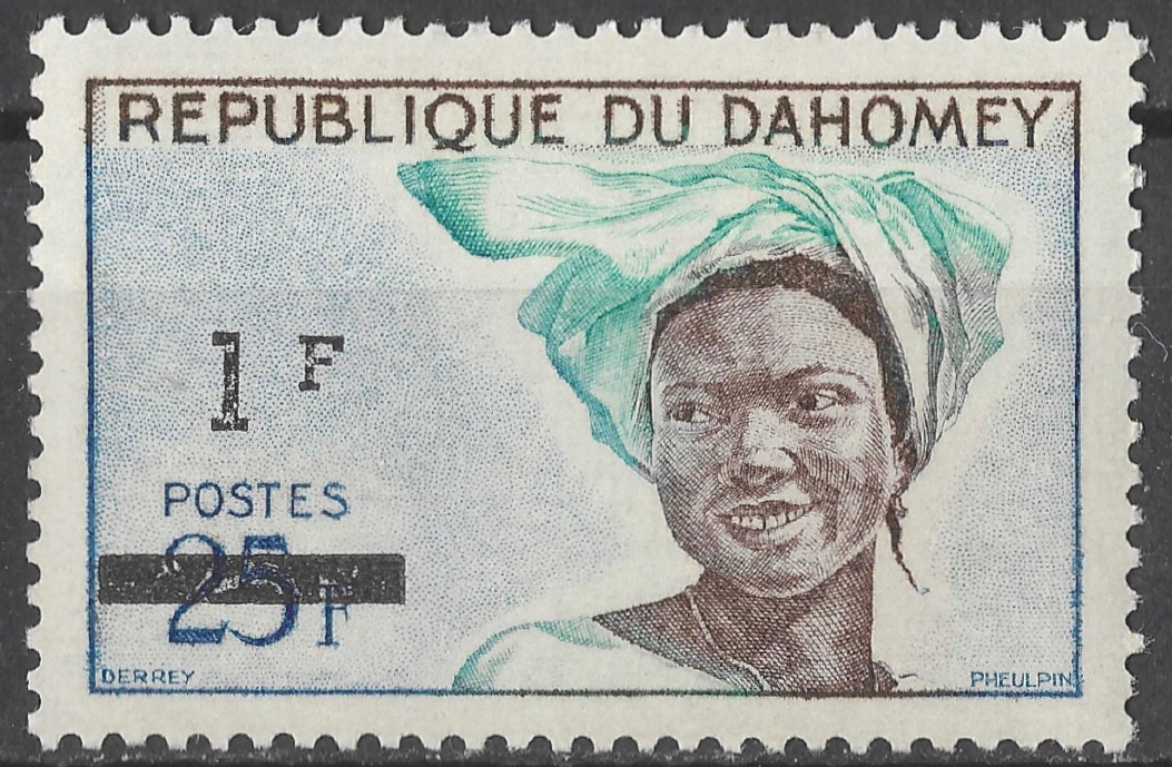 Dahomej - kultura,nadruk** (1965) SW 275