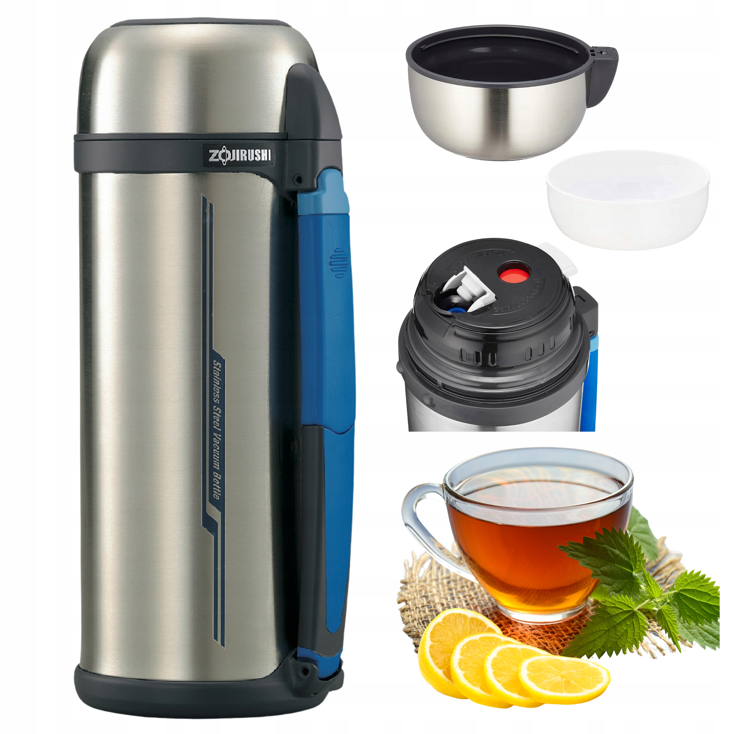 Turistická termoska na čaj do auta velká Zojirushi SF-CC15 1,5L