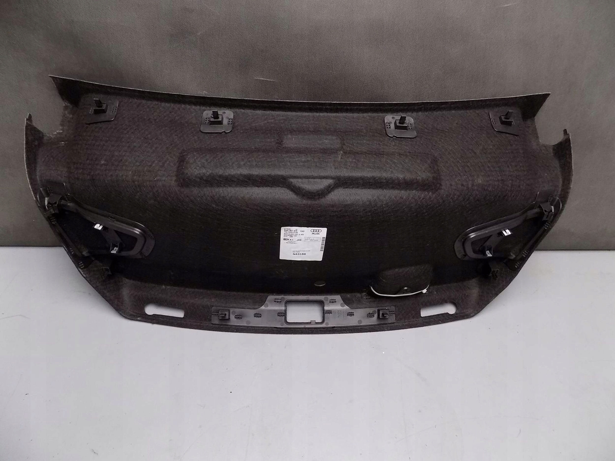 AUDI RS5 8W upholstery bonnet boot 8W6867975