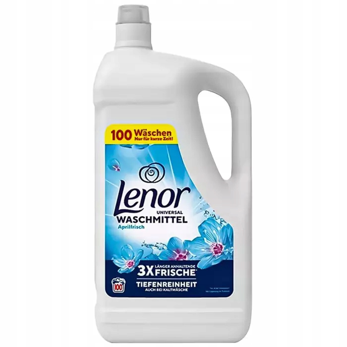 Lenor Universal Aprilfrisch Żel do prania białego i koloru 5 L De 100 prań