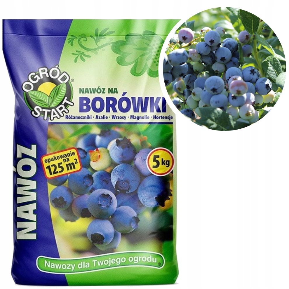 

Nawóz do kwaśnolubnych borówek borówka azalii 5kg