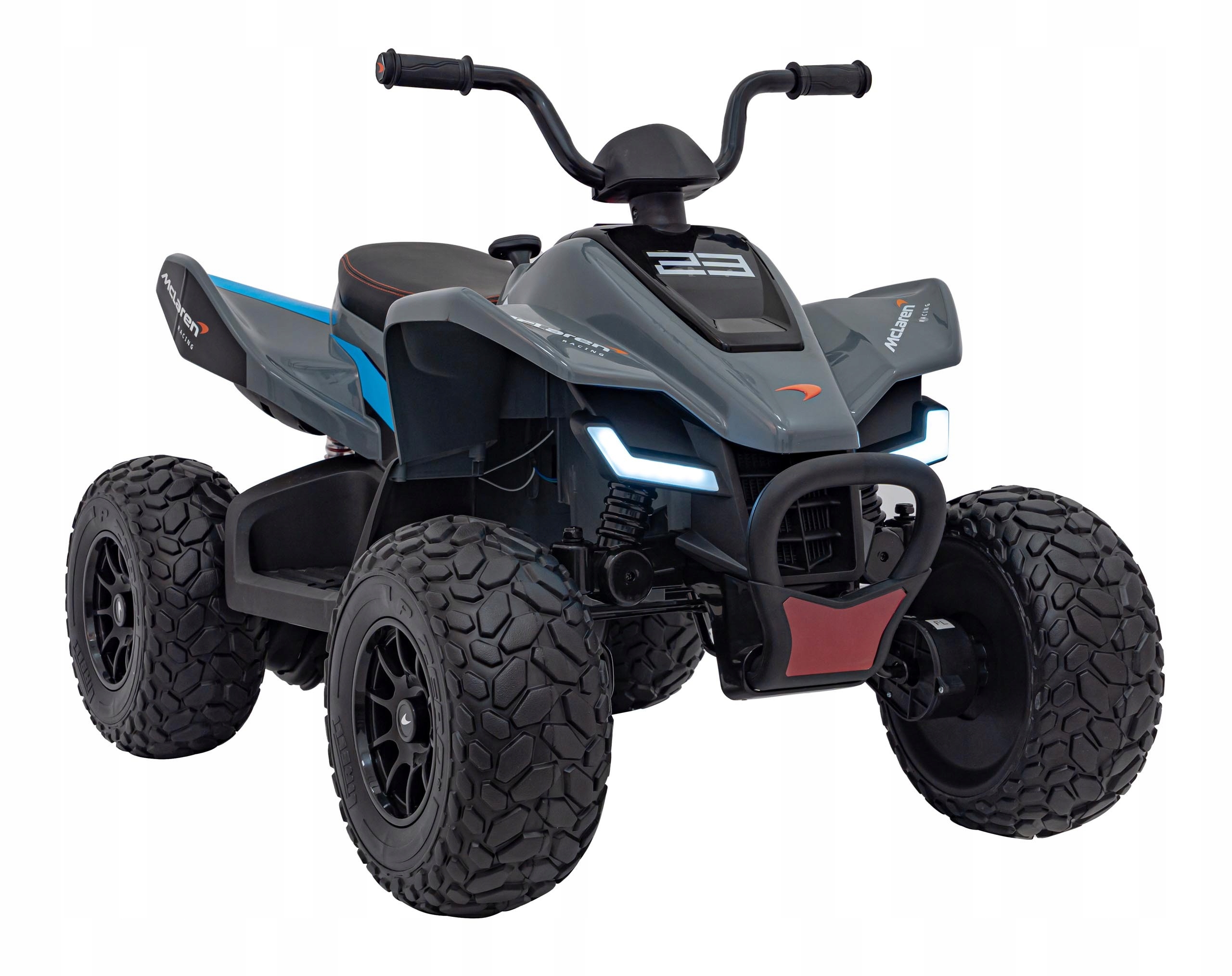 Quad Elektryczny dla dzieci McLaren Racing MCL 35 Tablica Imienna pilot