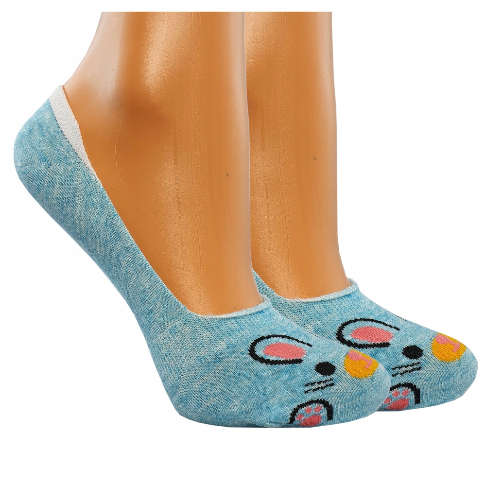 12 PAR DAMSKIE STOPKI BAWEŁNIANE SKARPETY NISKIE Kolekcja WIOSNA/LATO