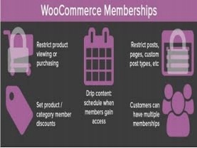 Wtyczka Plugin Addon WooCommerce Memberships Rodzaj szablony
