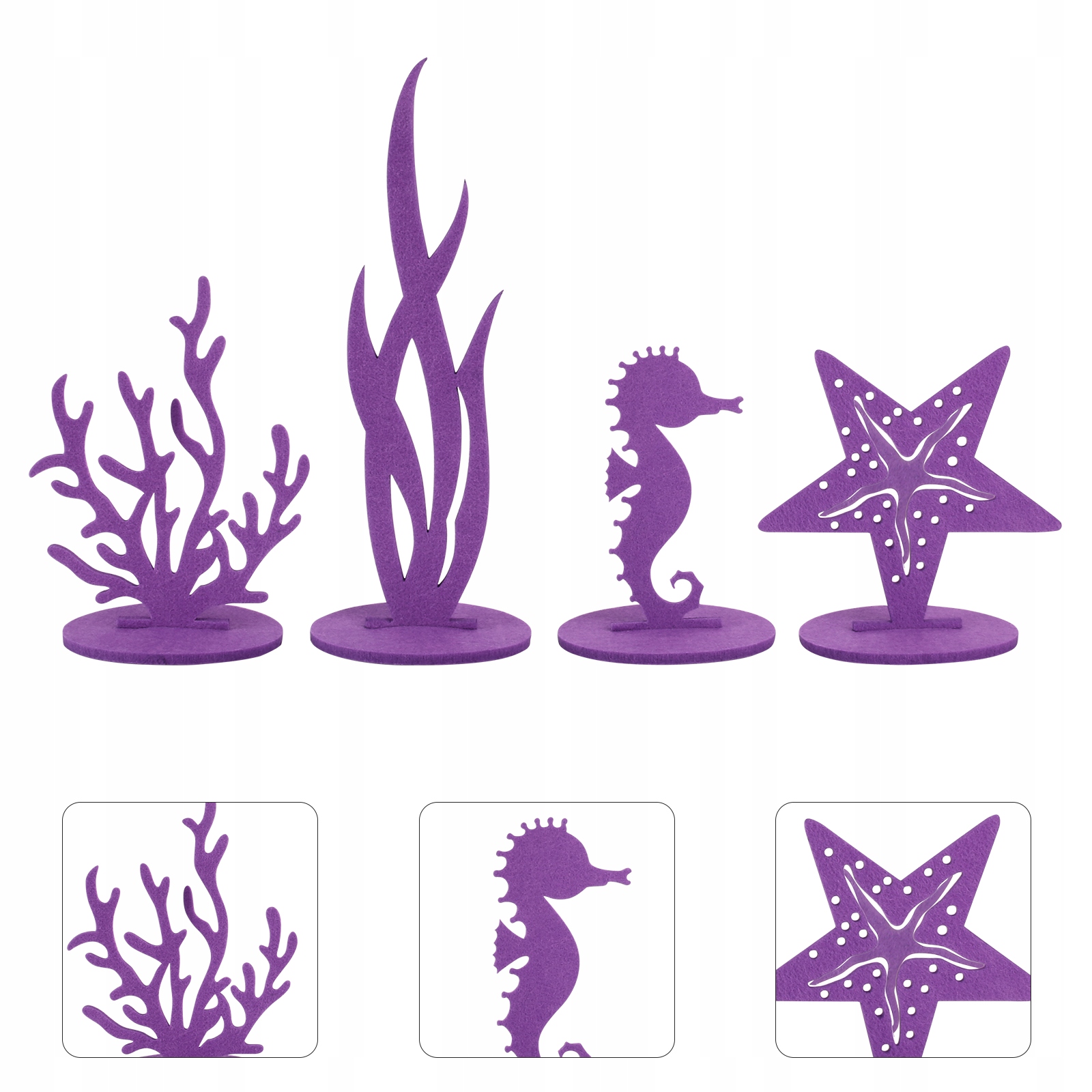 PODWODNE ROŚLINY MORSKIE AQUARIUM KORALOWA OZDOBA Marka inna