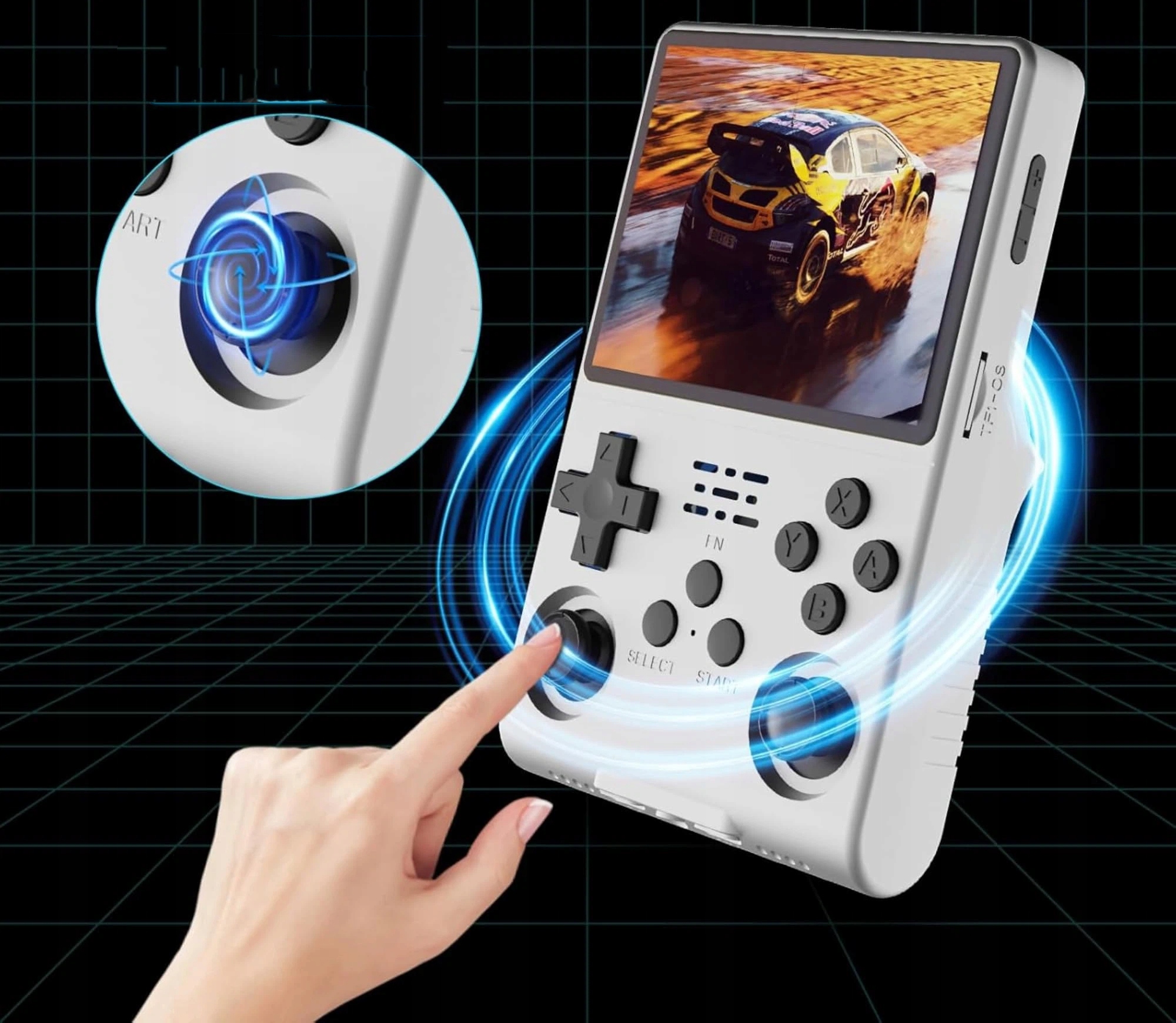 R40S Przenośna Konsolowa Do Gier Retro 3,5 Cala Ips 256 Gb Pamięć