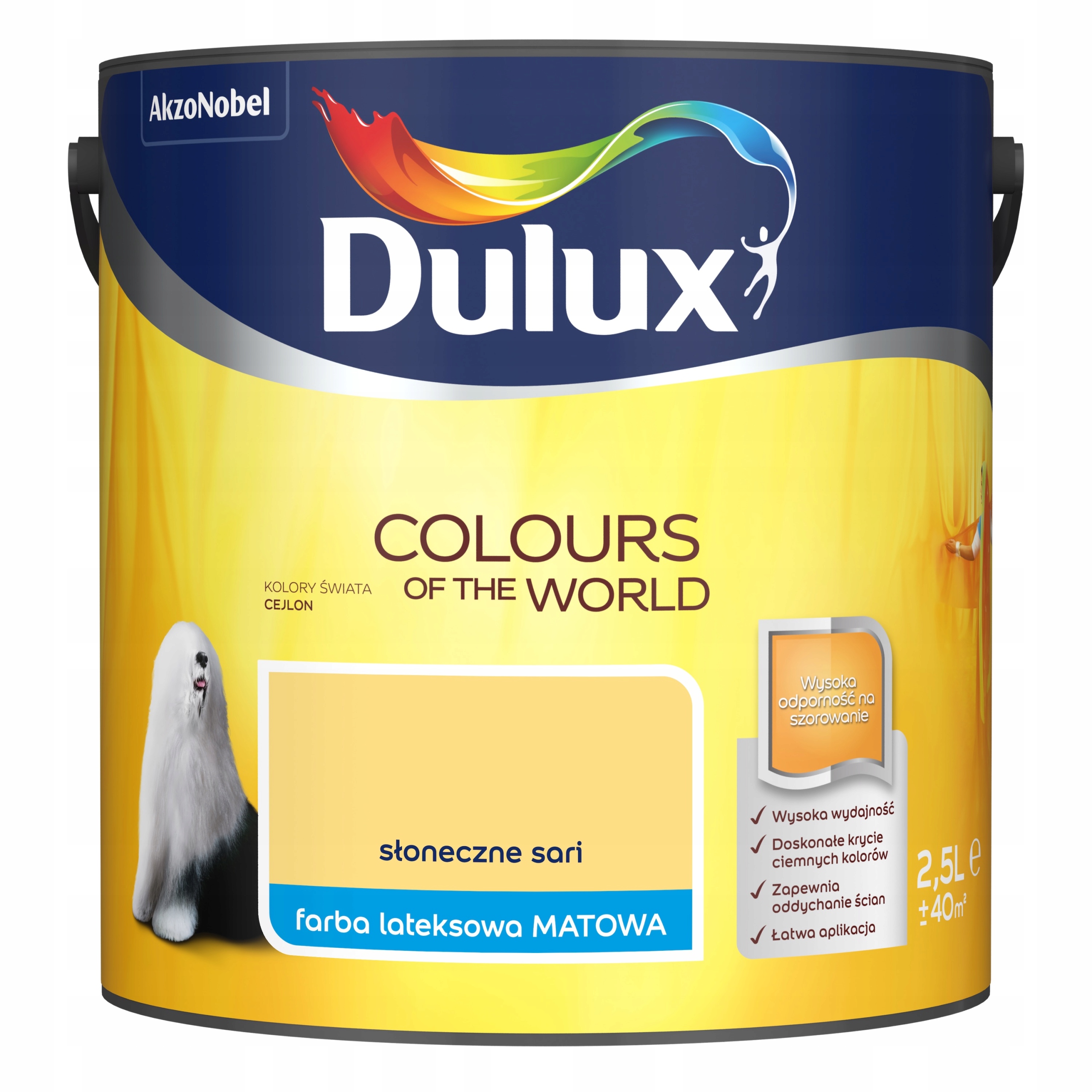 

Farba Dulux Świata Słoneczne Sari 2,5L
