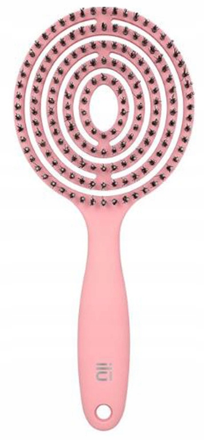 

Ilu Lollipop Pink Szczotka do rozczesywania włosów