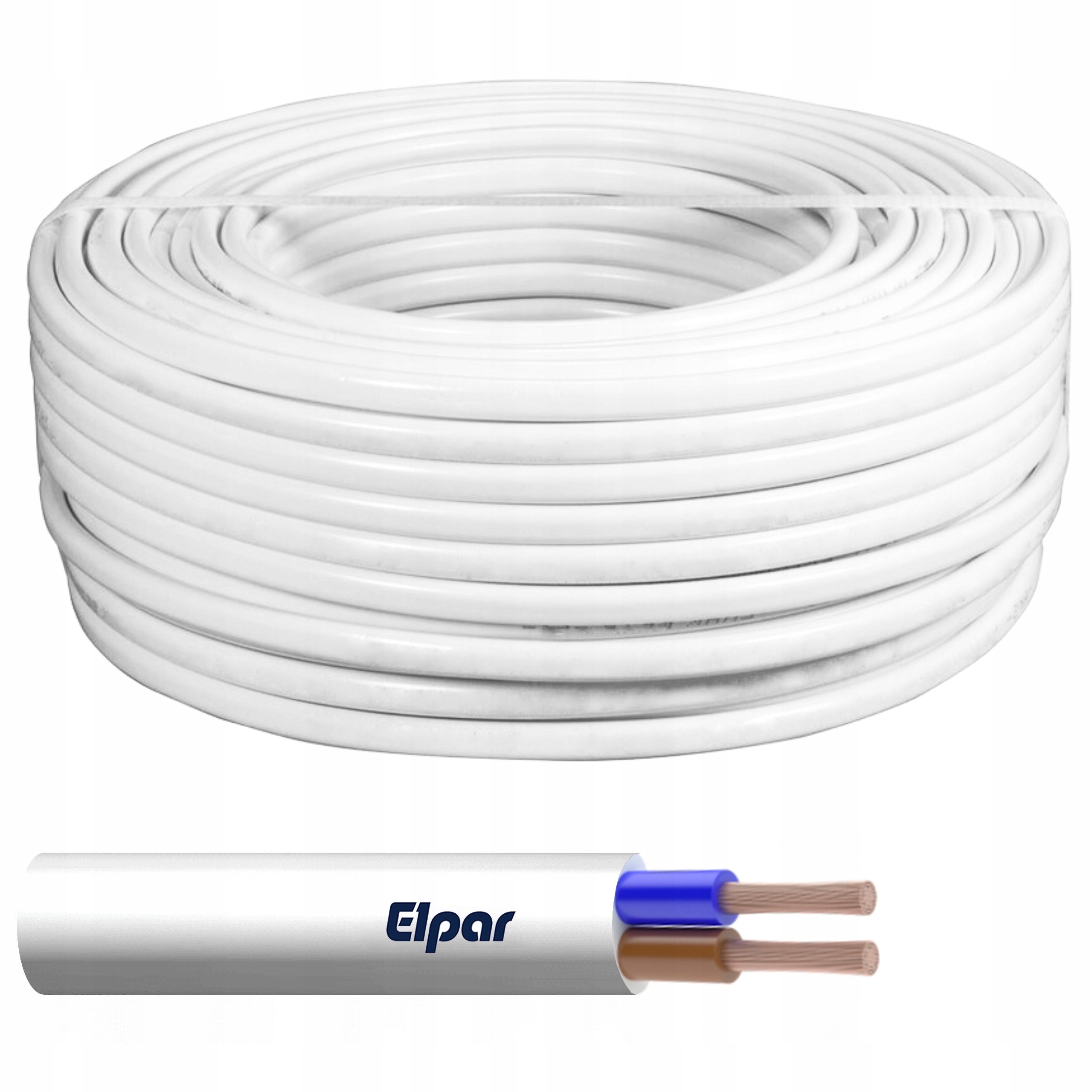 

Przewód kabel siłowy Owy 2x2,5 H05VV-F za metr
