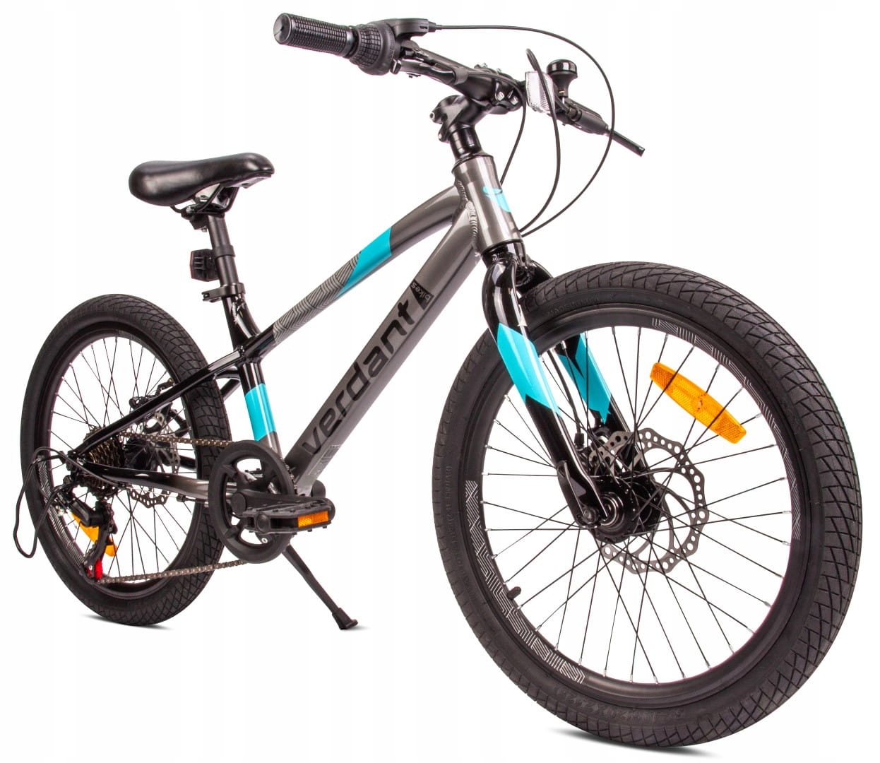Lekki Rower Mtb 20cali dla chłopca Shimano 6biegów aluminium szerokie opony