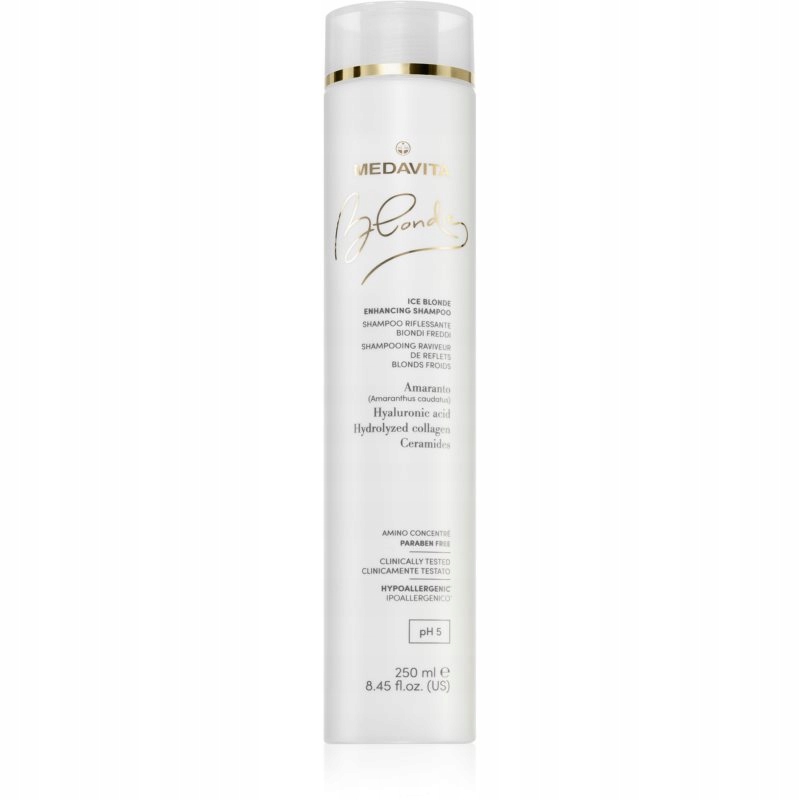 Medavita Blondie Ice Blonde Szampon Do Wł.blond