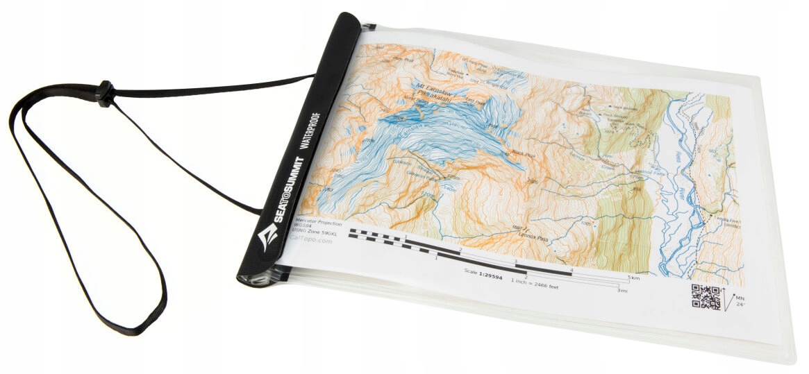 Vodotěsný a prachotěsný obal na dokumenty Large Waterproof Map Cas