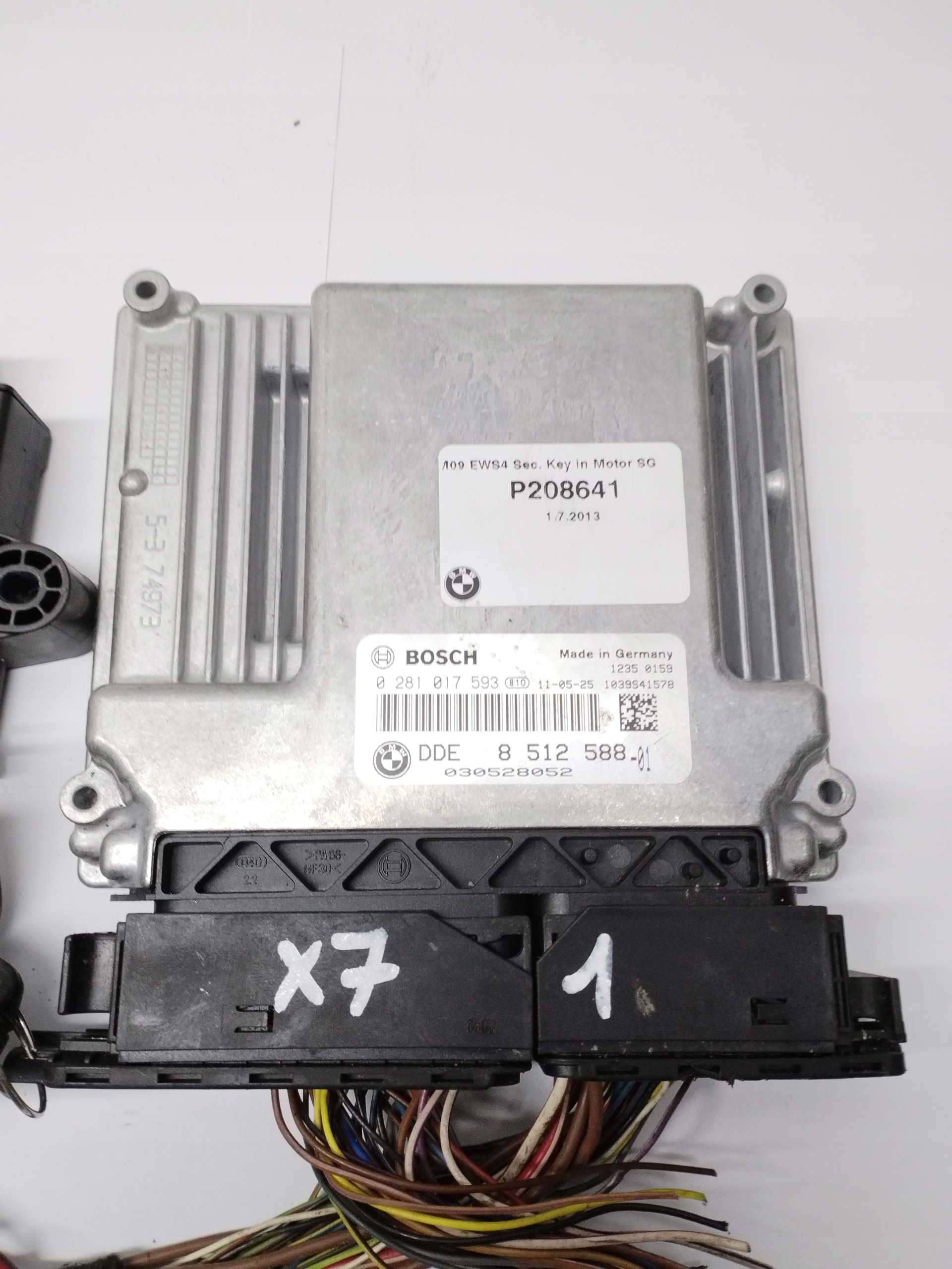 Computer ZESTAW STARTOWY BMW E87/E90 2.0D N47 9287535 CAS3