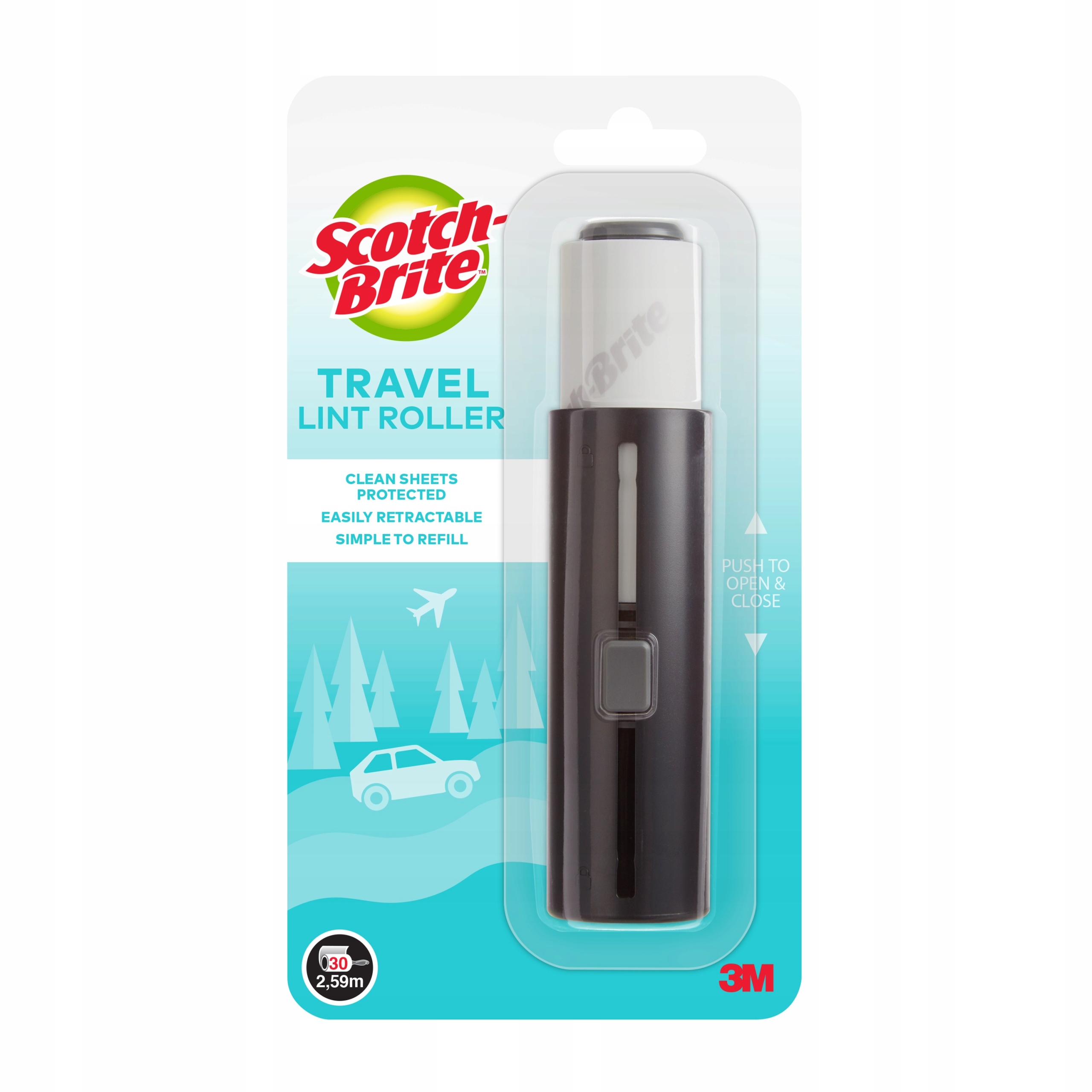 

Scotch Brite Rolka do ubrań Mini Travel 30 listków