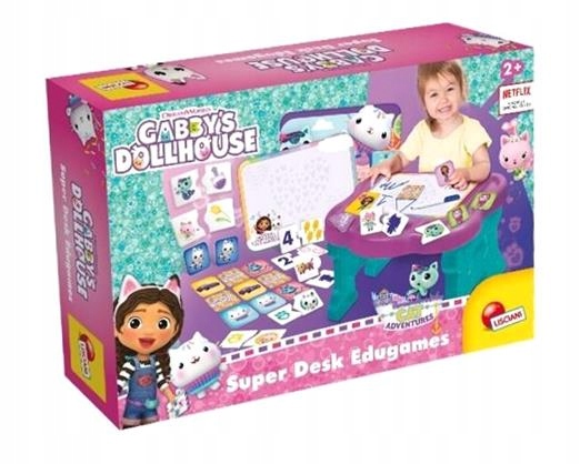 Biurko Z Grami Edukacyjnymi Koci Domek Gabi