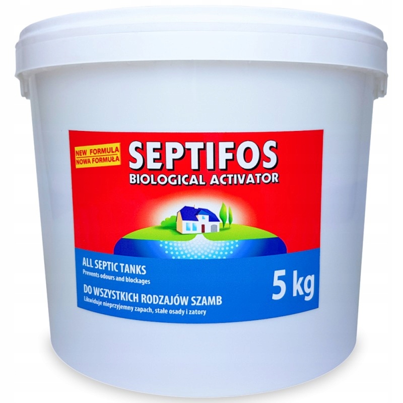 

Septifos 5 kg Aktywator Do Szamb I Oczyszczalni