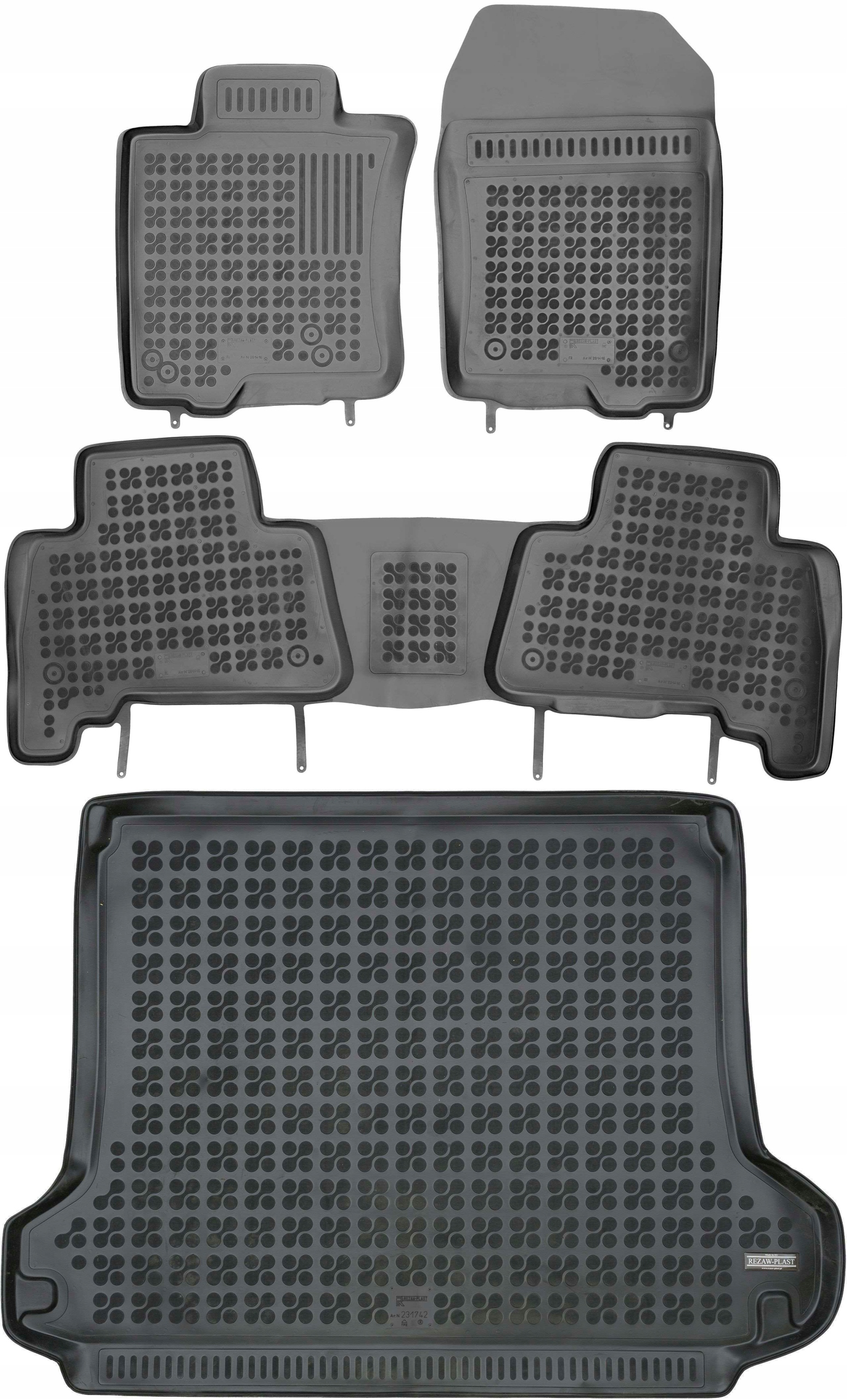 Land Cruiser J150 20092017 Vložka a koberce