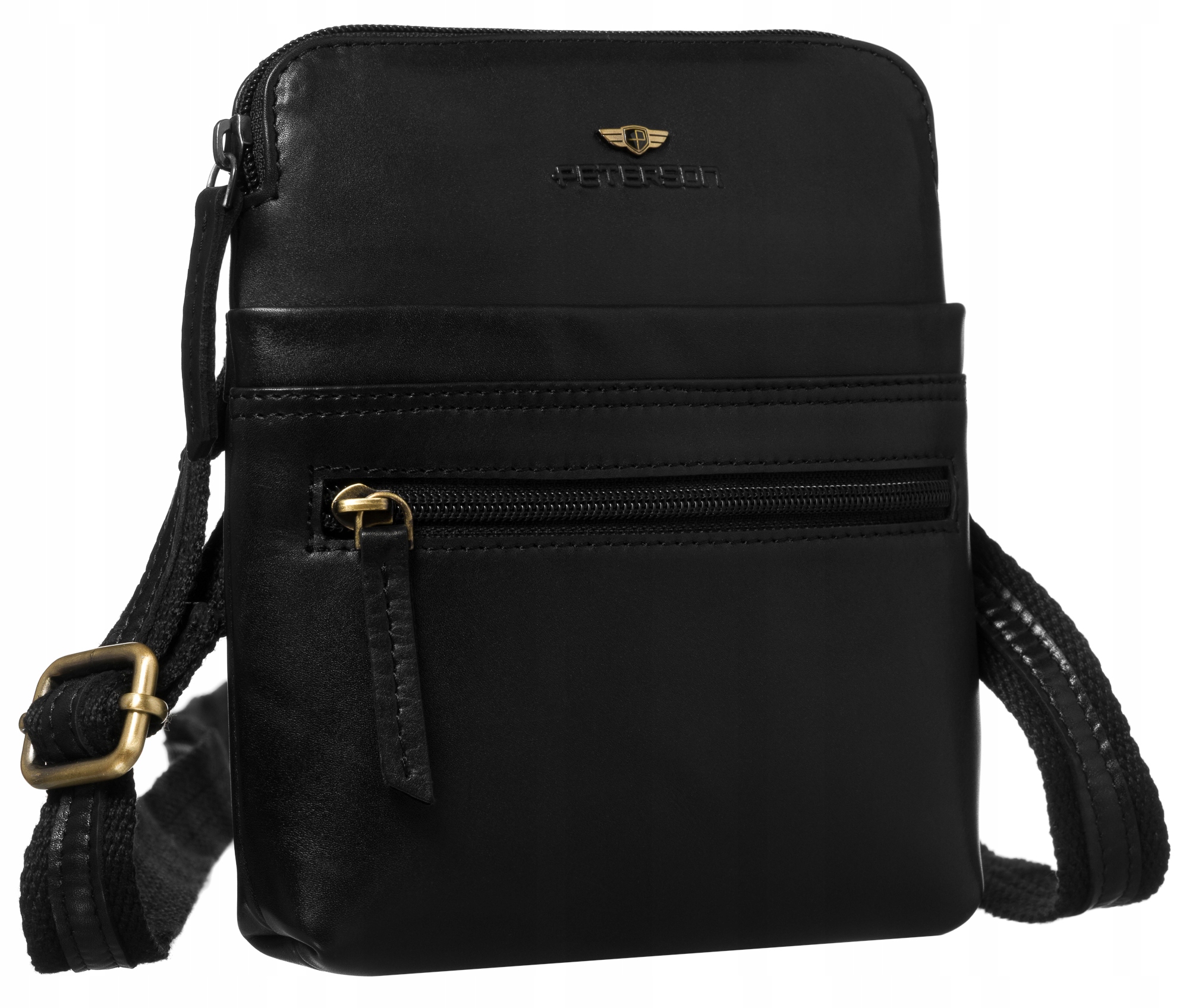 Peterson taška přes rameno ledvinka Ptn 1901-TUM-0611 Bl černá