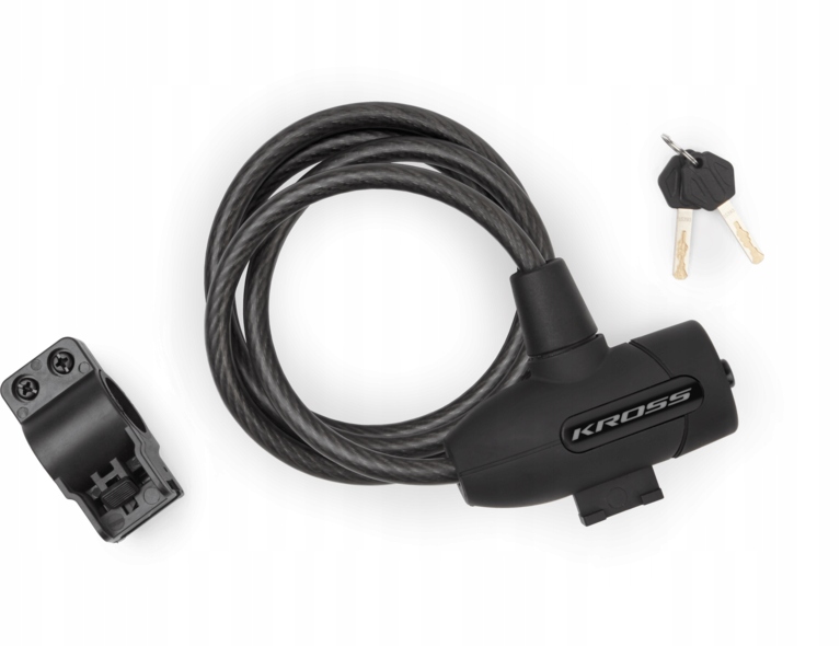 ZAPIĘCIE ZABEZPIECZENIE ROWEROWE LINKA KROSS KZK 300L 15*1800 UCHWYT