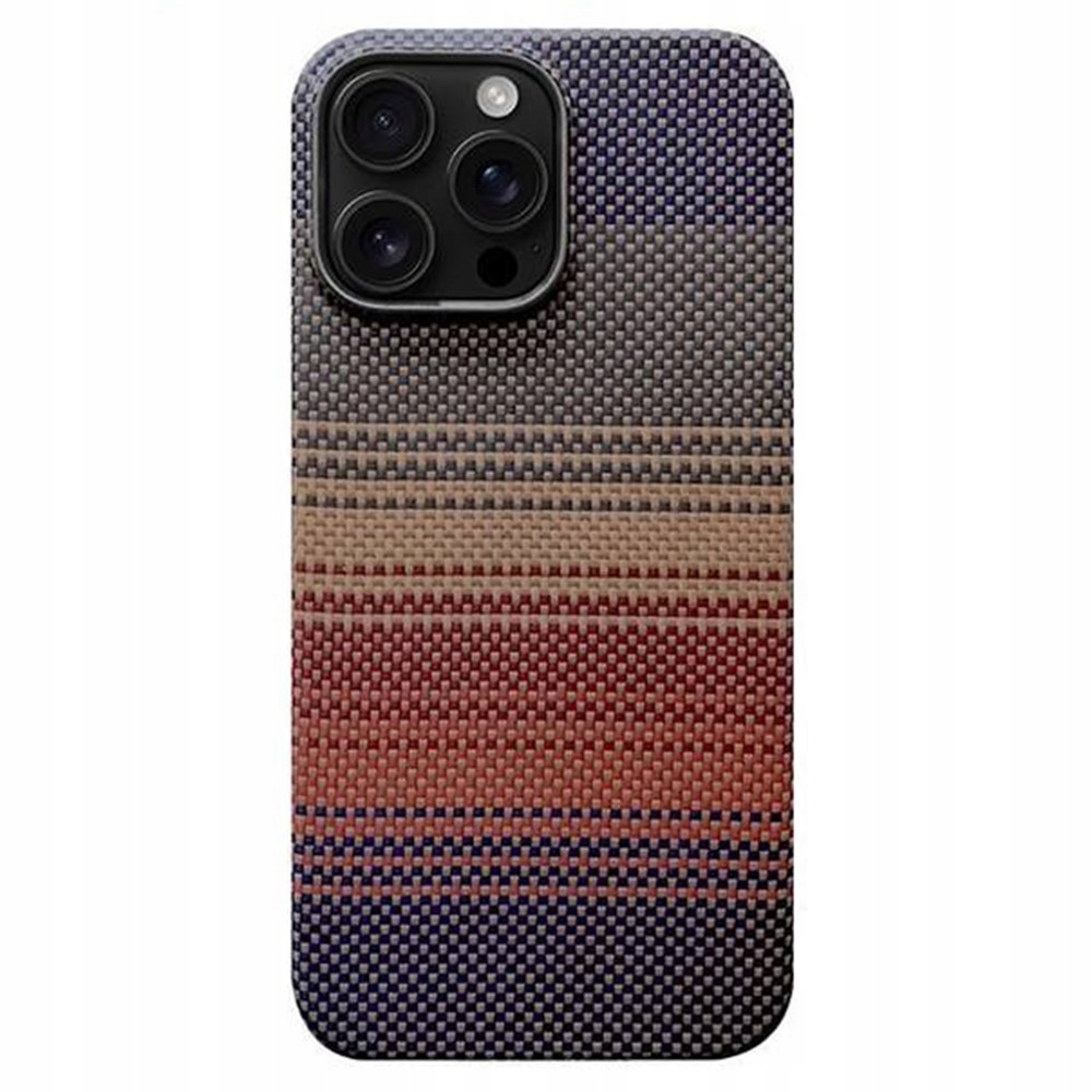 Pouzdro pro iPhone 16 Pro, Aramid Fiber MagSafe, Zadní Kryt, Magnetické