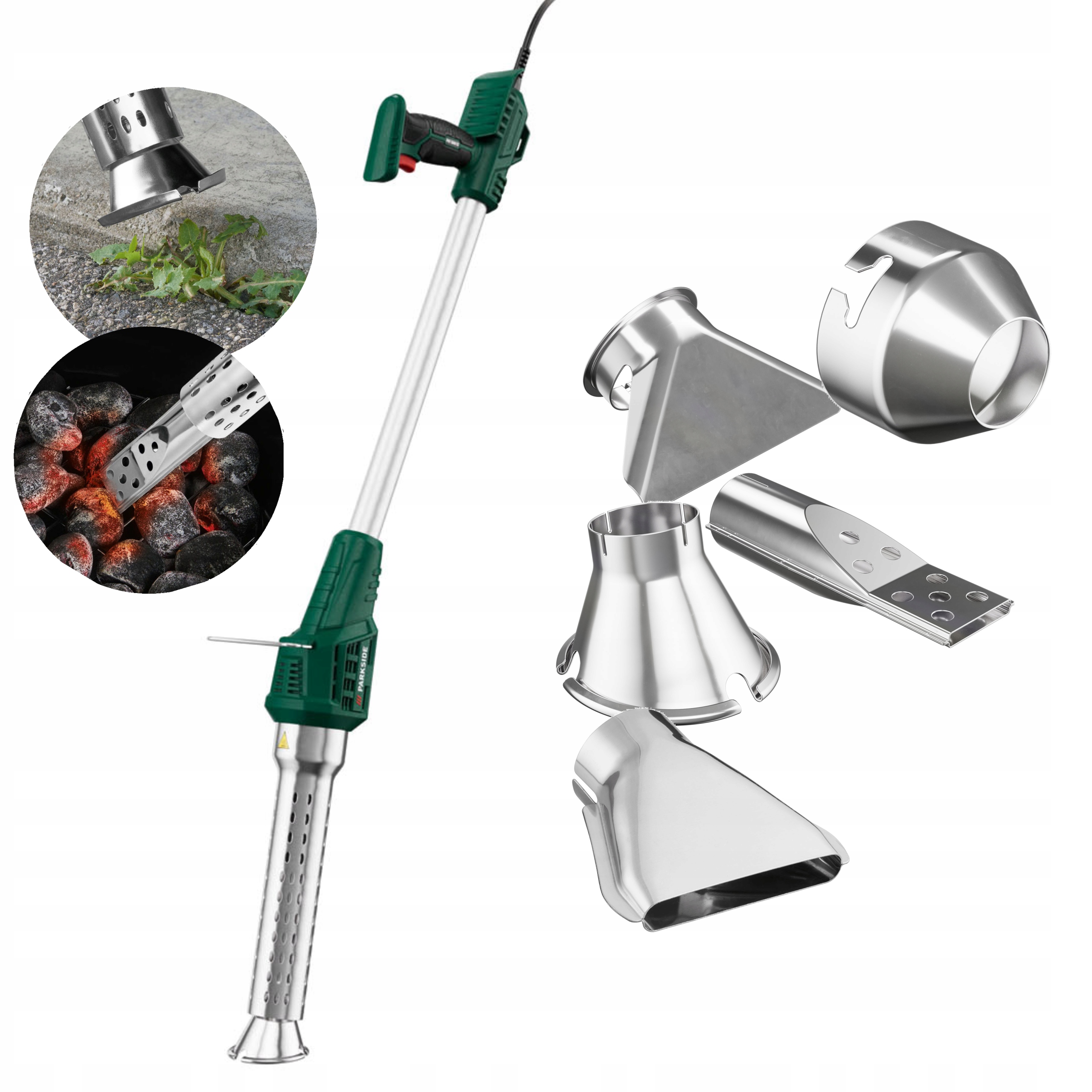 PARKSIDE Wypalarka do chwastów i zapalarka do grilla 2w1 PUV 2000