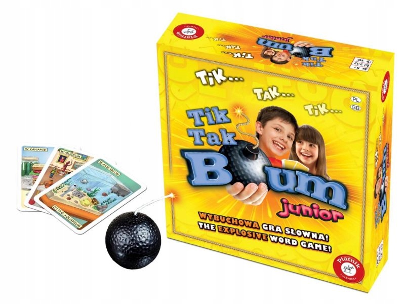

Tik Tak Bum Junior Nowe Wydanie (gra Planszowa)