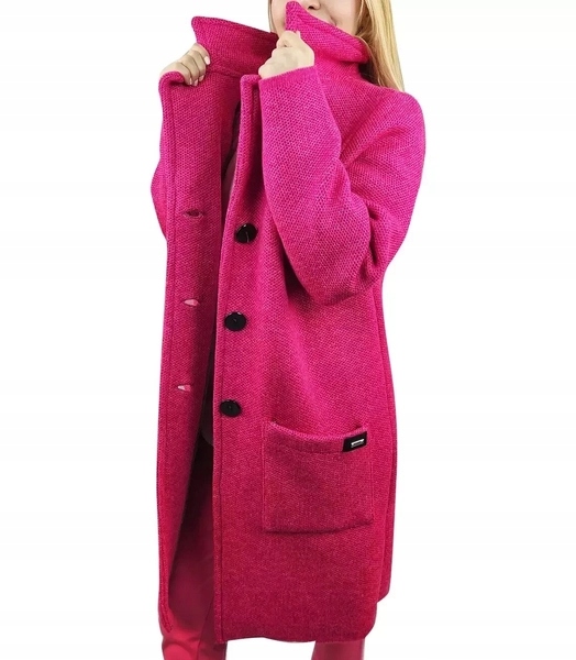 Teplý přechodový kabát kardigan svetr dámský Agrafka L