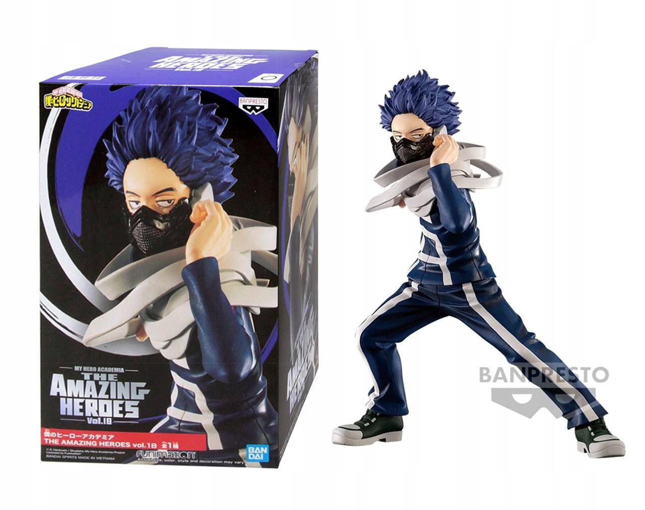 Figurka My Hero Academia Mitoshi Shinso VOL.18 Tah Banpresto Licence 16 CM