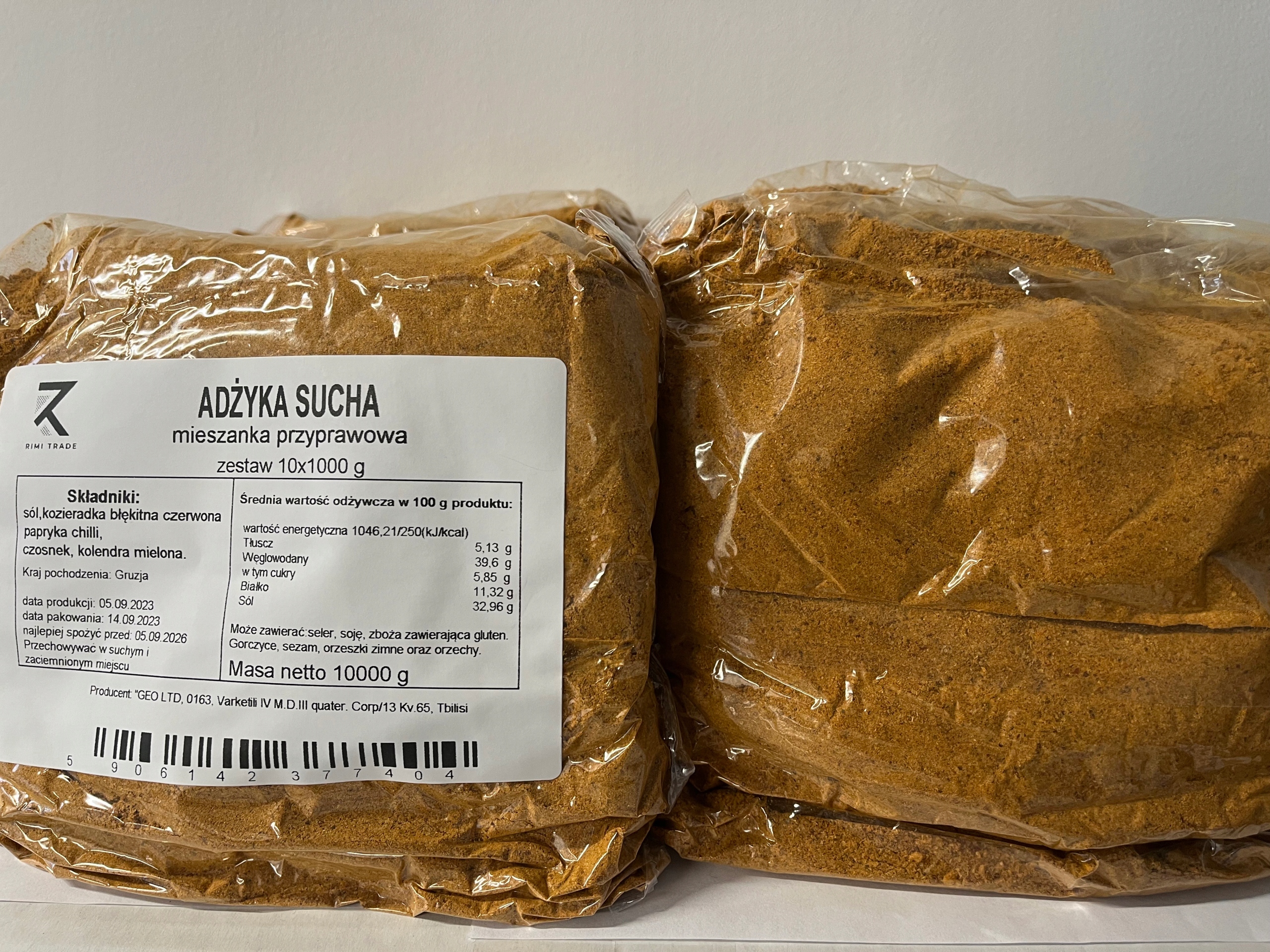 Levně Adžika Suchá sada 10x1000g Výrobce Gruzie