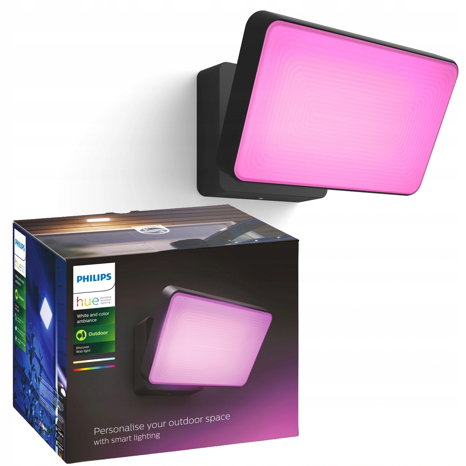 Naświetlacz Led Lampa Reflektor Philips Hue 30W 2250lm IP44 Rgb