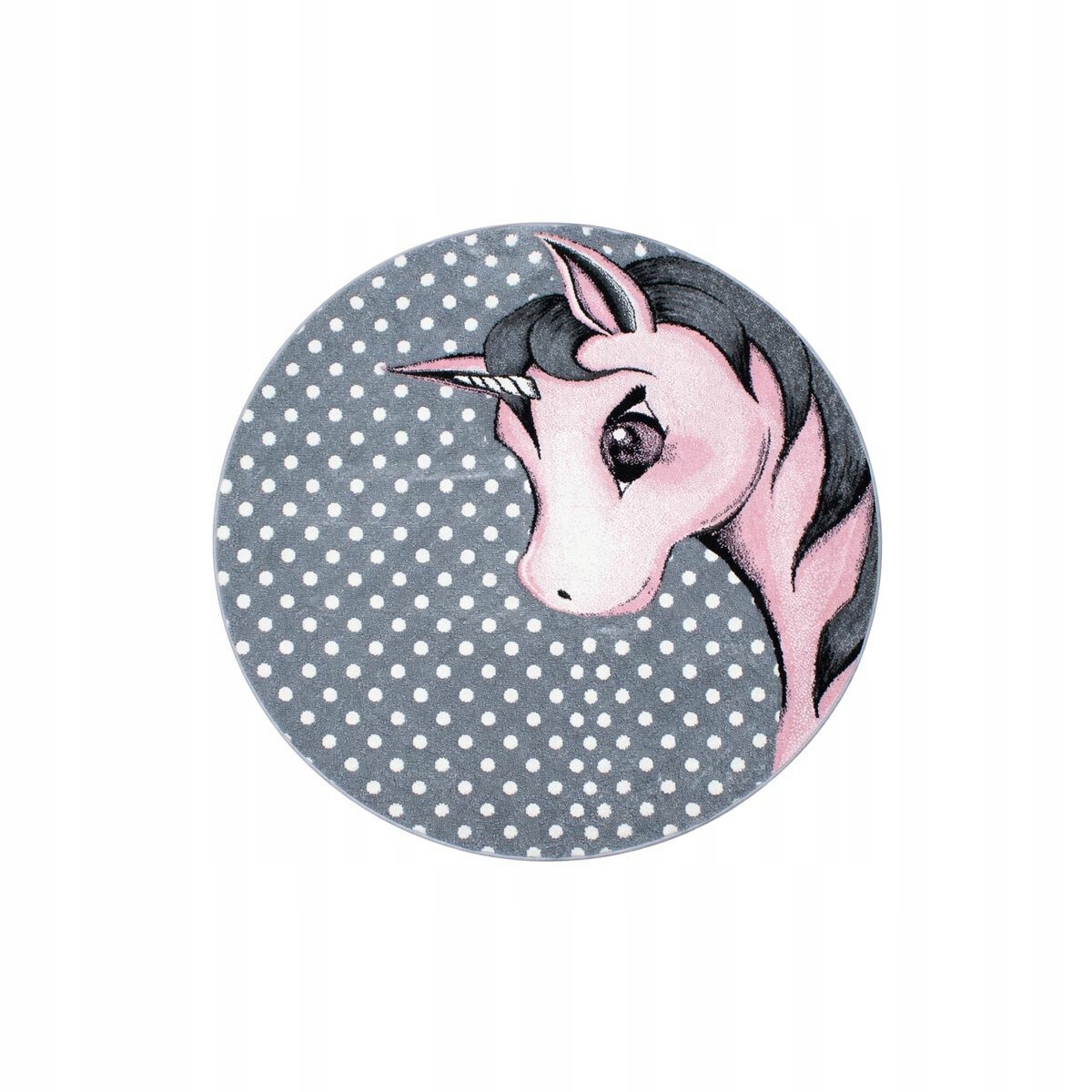 120x120 (průměr) kruh Dětský kusový koberec Kids 590 pink kruh