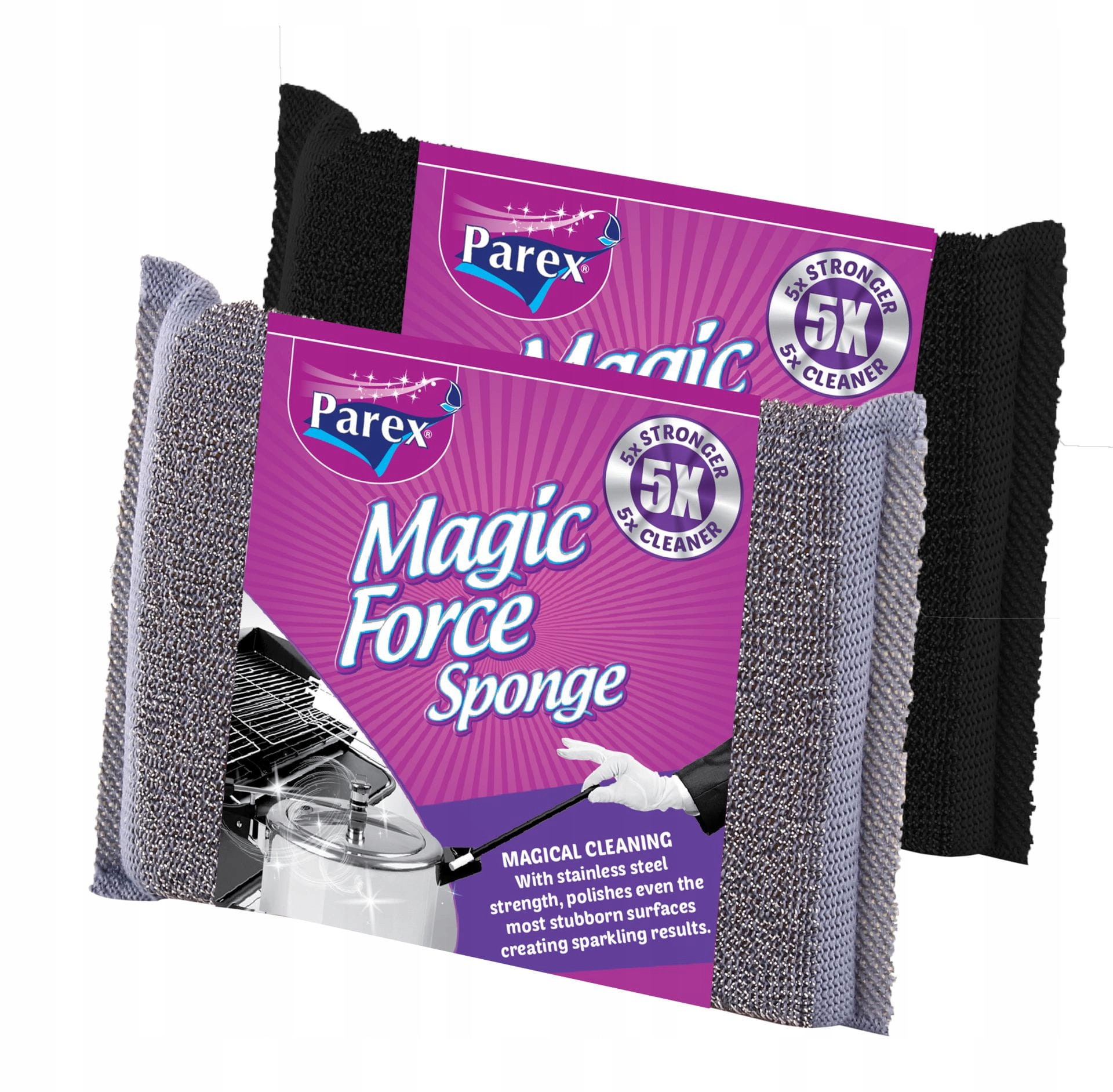 

Gąbka magiczna stalowa Parex Magic Force Sponge