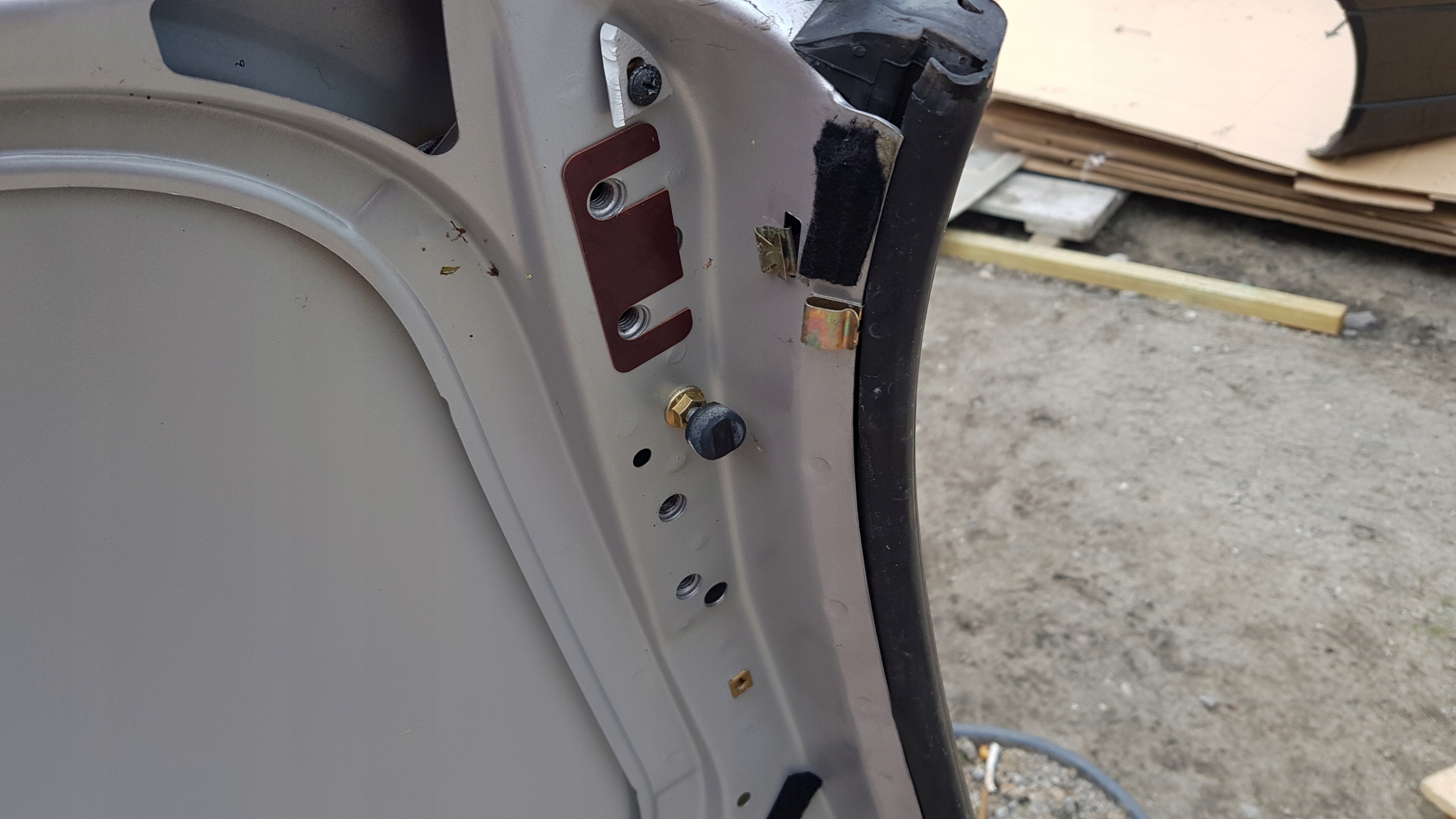 MERCEDES SLK r170 dach Blende Abdeckung dach