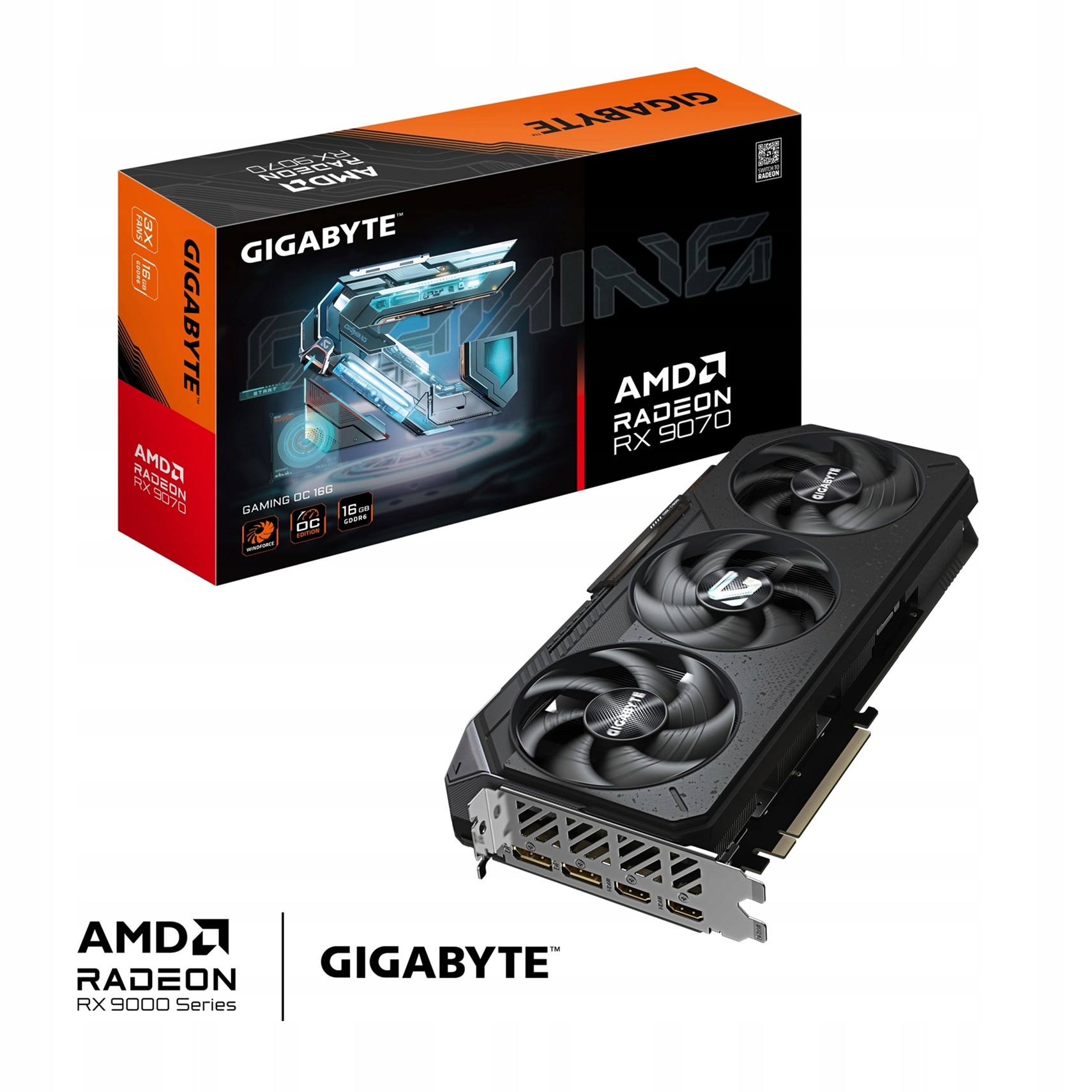 Gigabyte Radeon Rx 9070 16G/Gaming/16GB/GDDR6