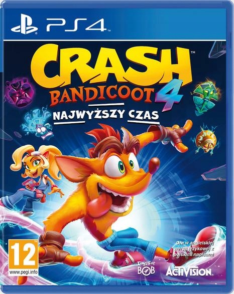 Gra PS4 Crash Bandicoot 4: Najwyższy czas (Kompatybilna z PS5)