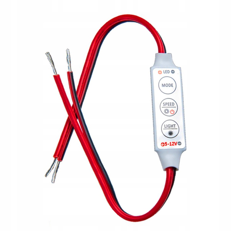 

Ściemniacz Led Manualny 72-144W 12V 24V DC Taśmy