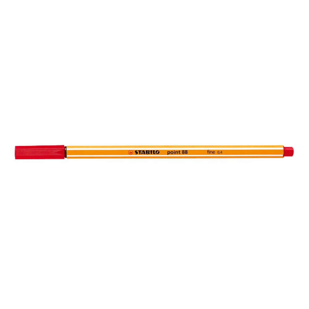

Cienkopis point 88 czerwony Stabilo 88/40