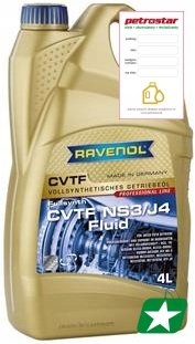 RAVENOL CVTF NS3/J4 FLUID 4L NISSAN MITSUBISHI