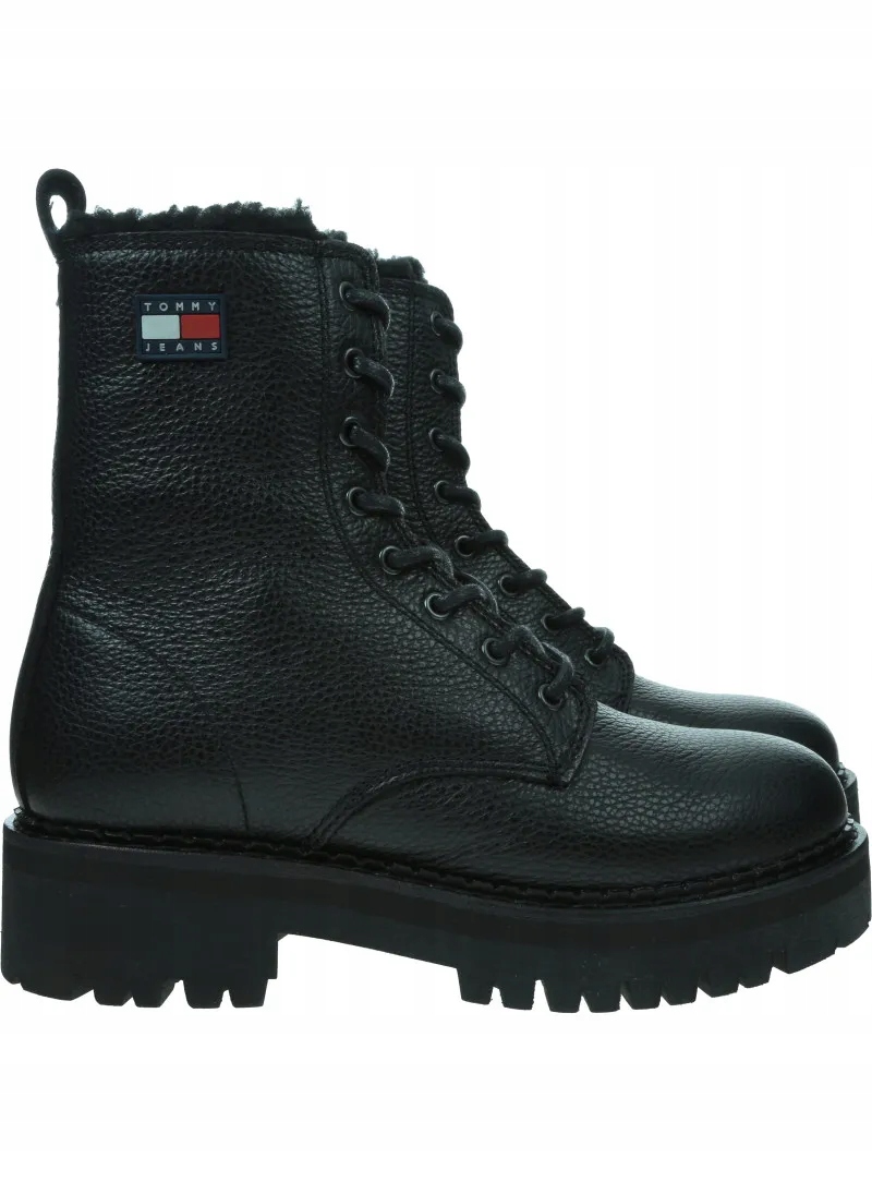 Trapery Kotníkové Boty Tommy Jeans Tjw Urban Lace Up EN0EN02906 Bds 41