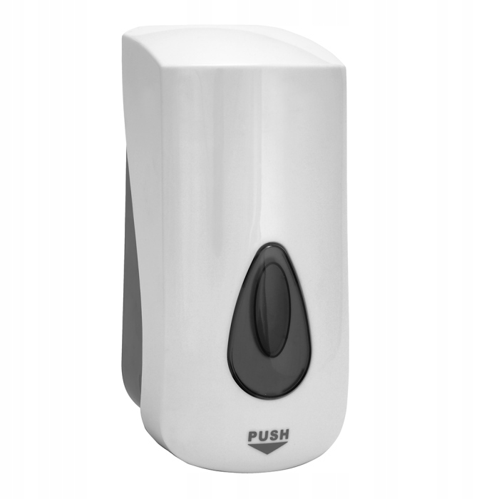 Bemeta Dávkovač mydla 1000 ml ručný plast biely 121109036