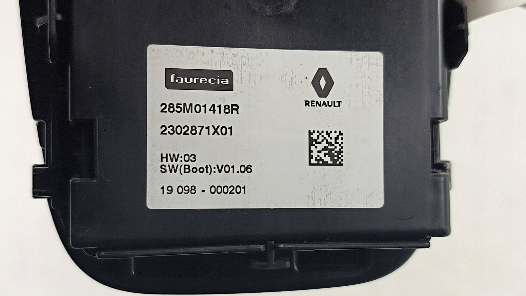 button switch seats 285M01418R RENAULT GRAND SCENIC IV