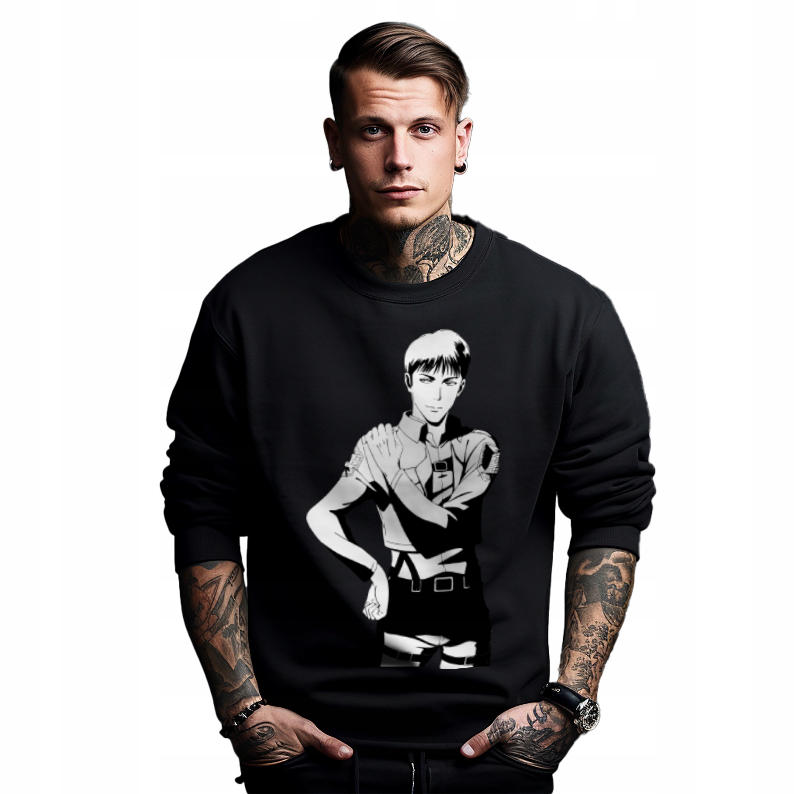 Mikina s potiskem Anime Series Title