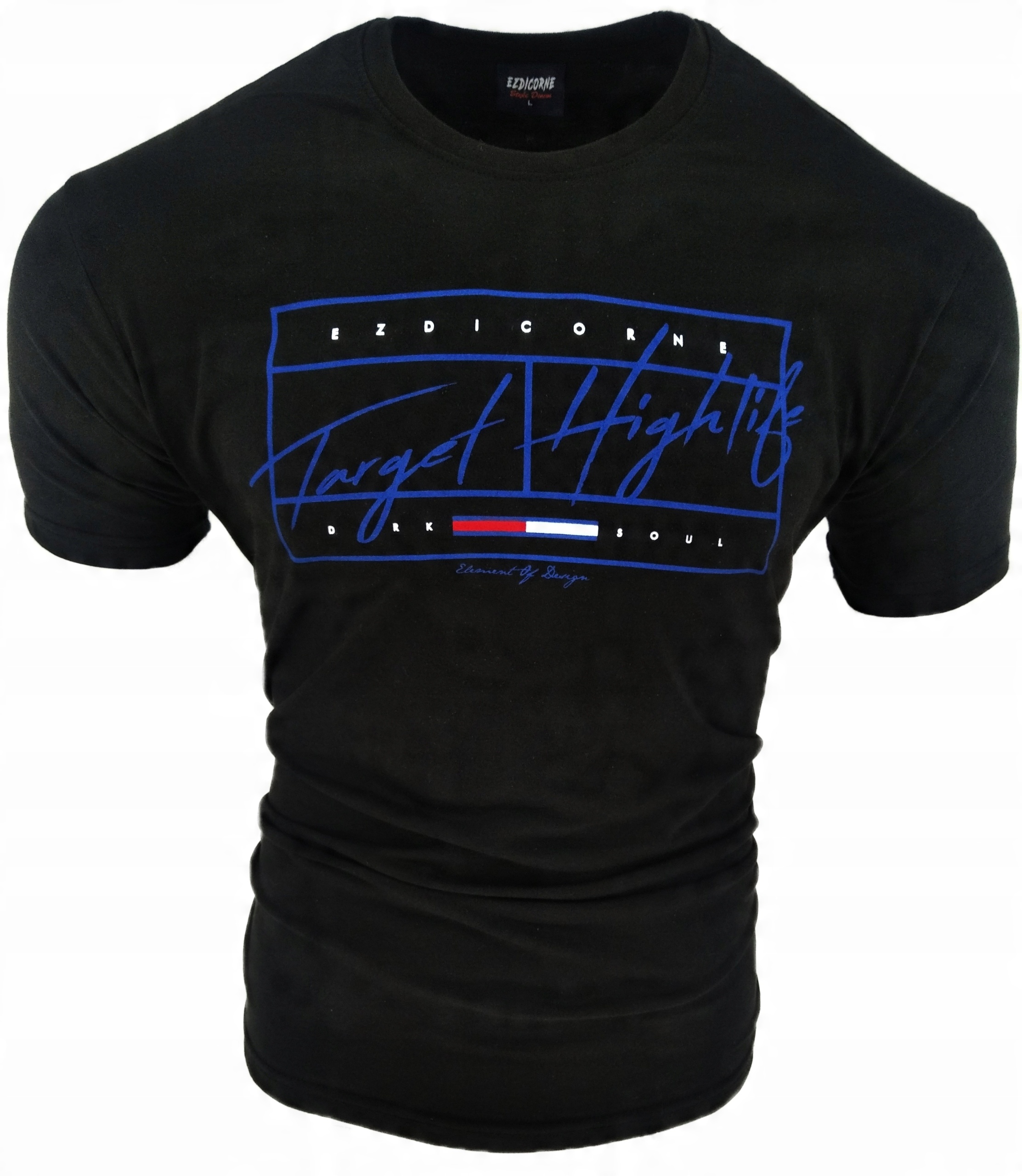 

Koszulka Męska T-shirt Męski Target H Czarna M