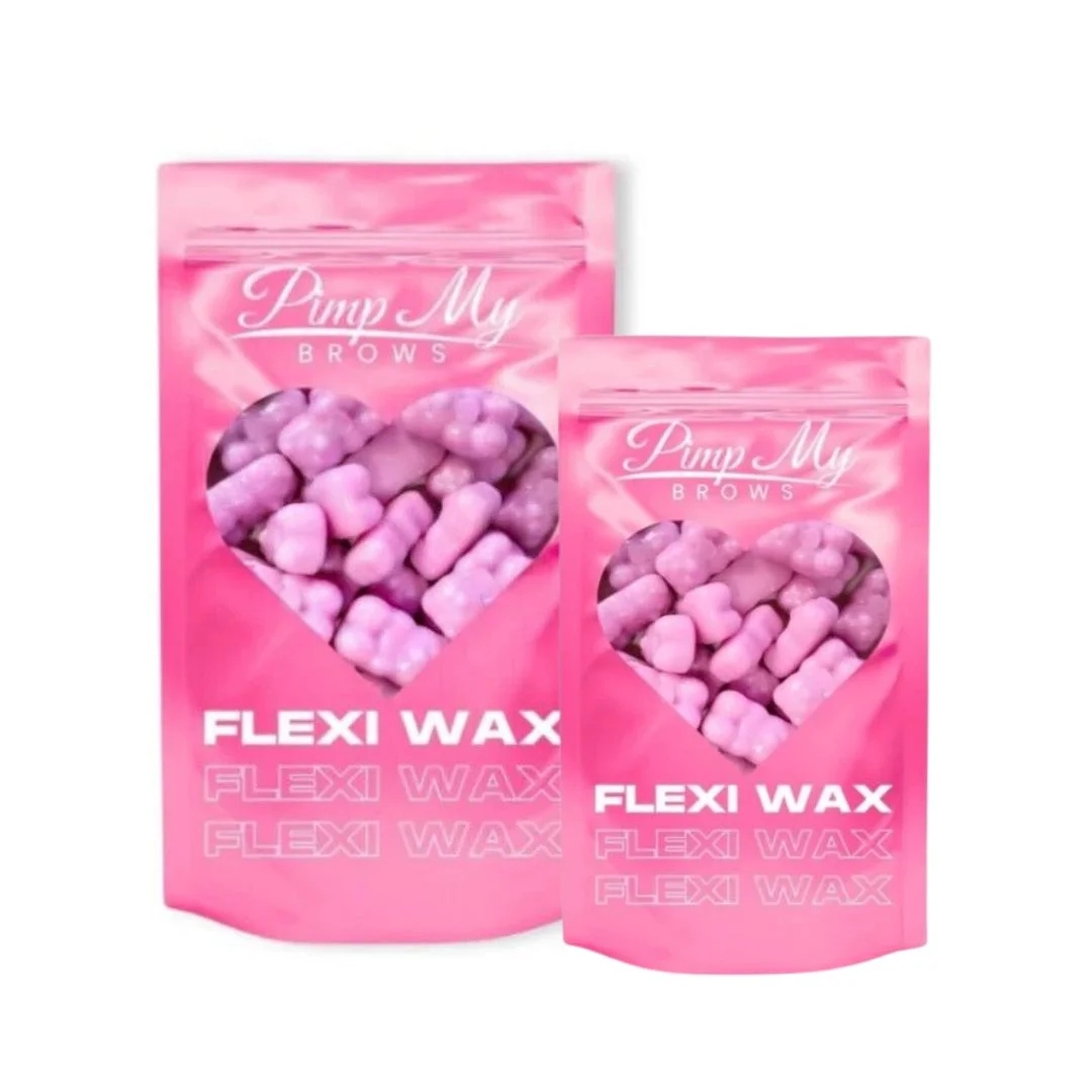 Flexi Wax Wosk do depilacji Różowy 500 g Pimp My Brows